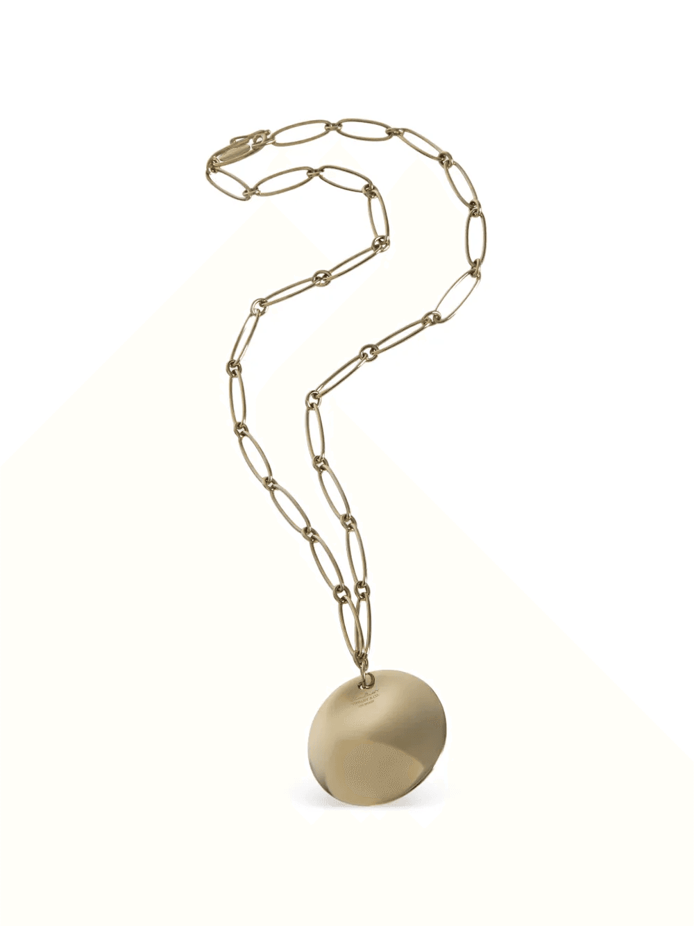 Elsa Peretti disc necklace - Image 1