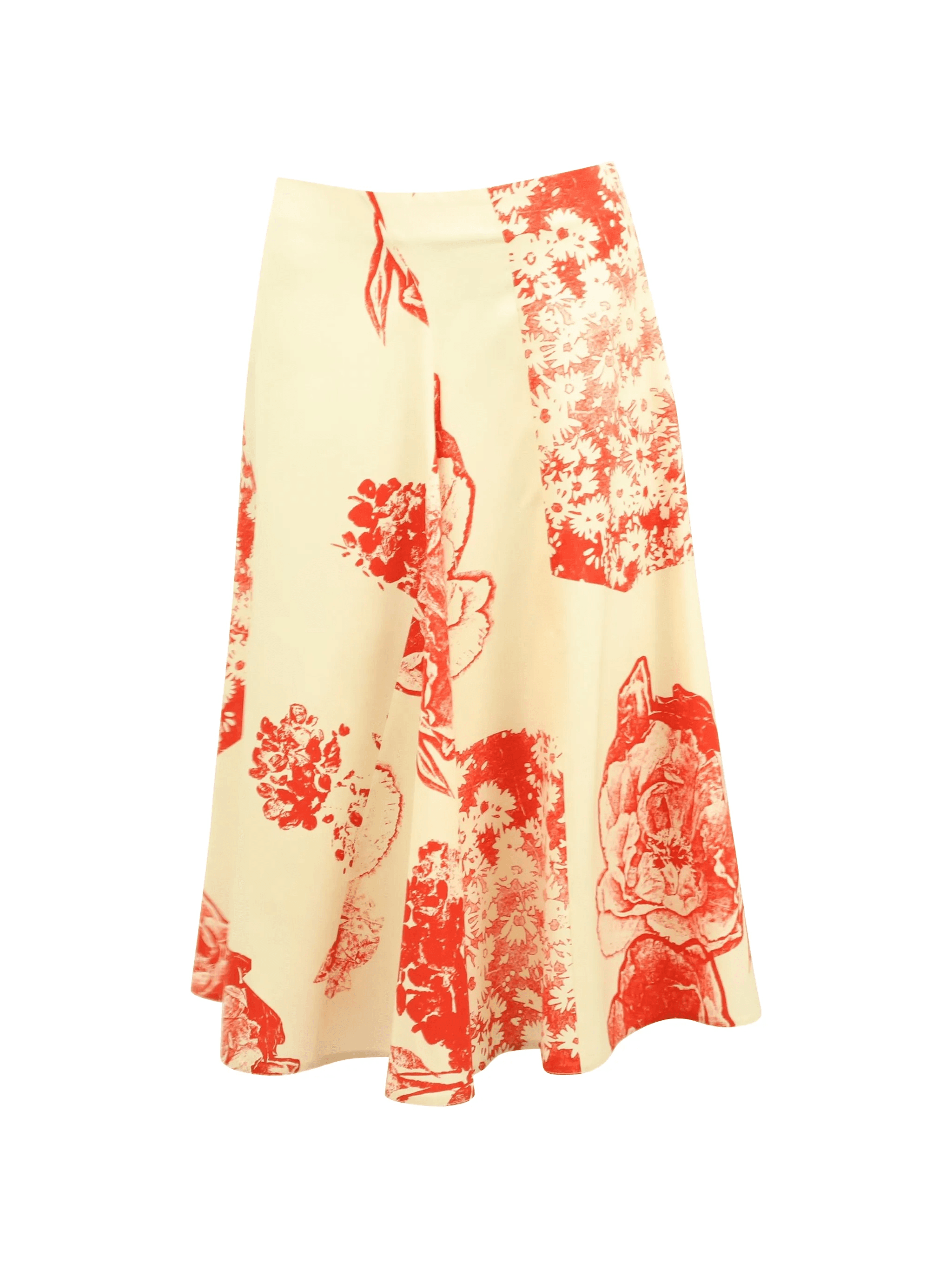 floral midi skirt - Image 1