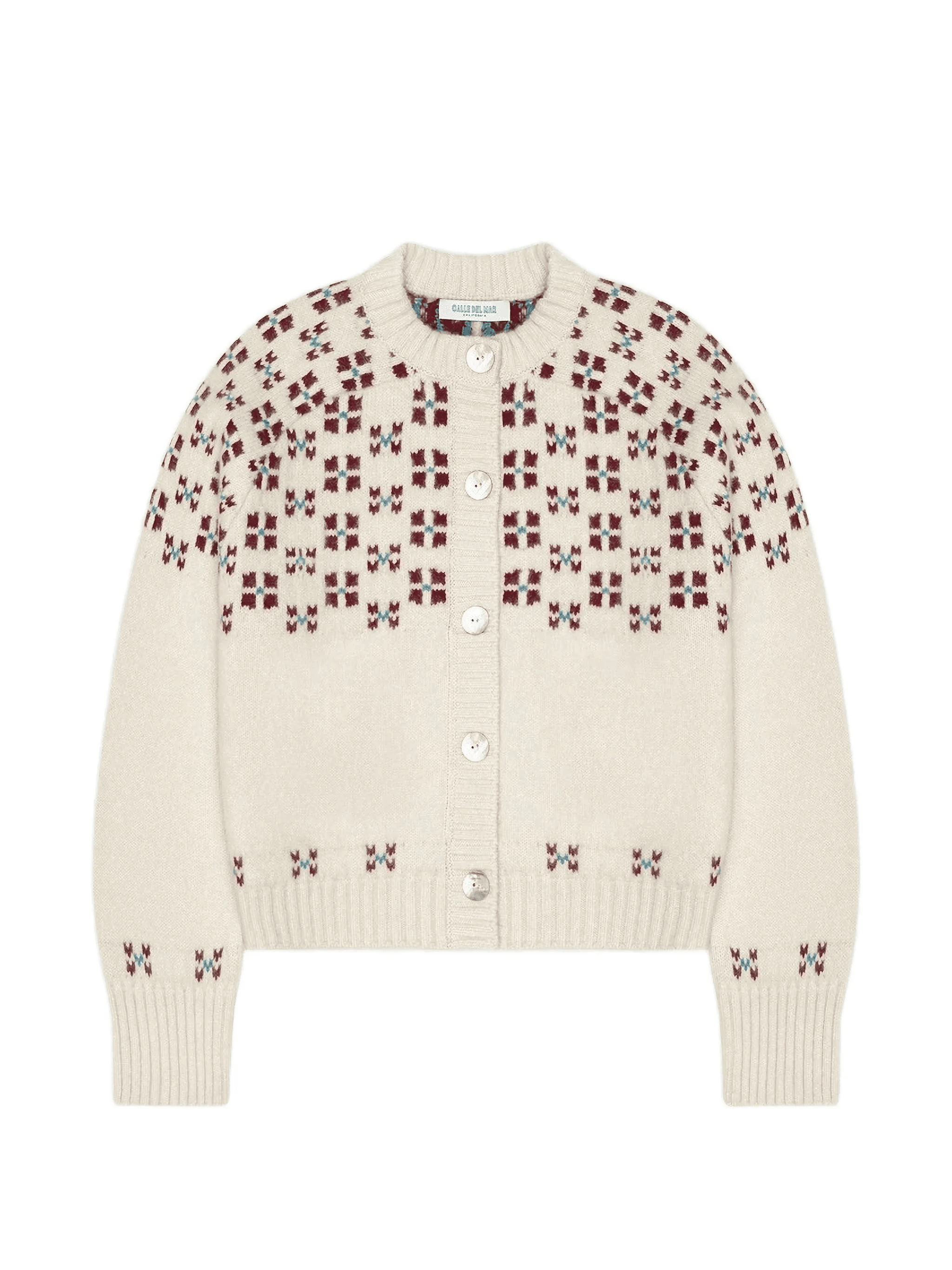 Winter Fairisle cardigan - Image 1