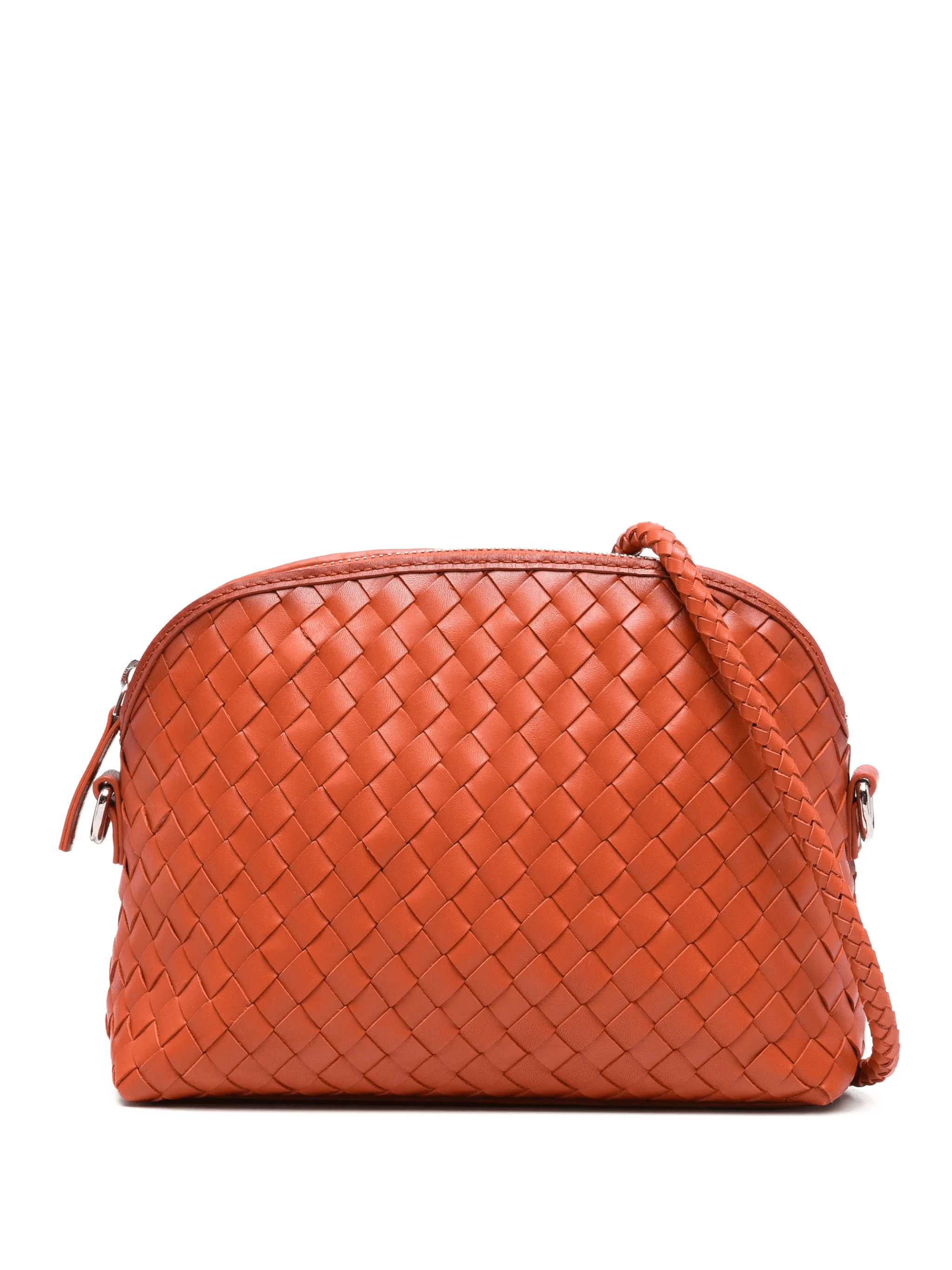Chunky Fellini woven clutch bag - Image 1
