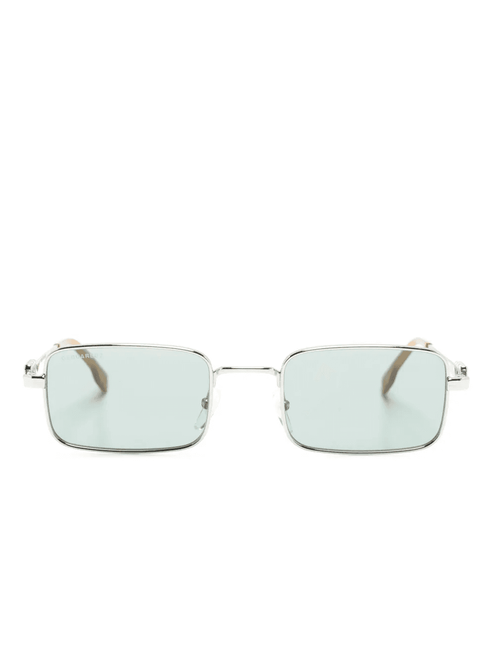 logo-engraved rectangle-frame sunglasses - Image 1