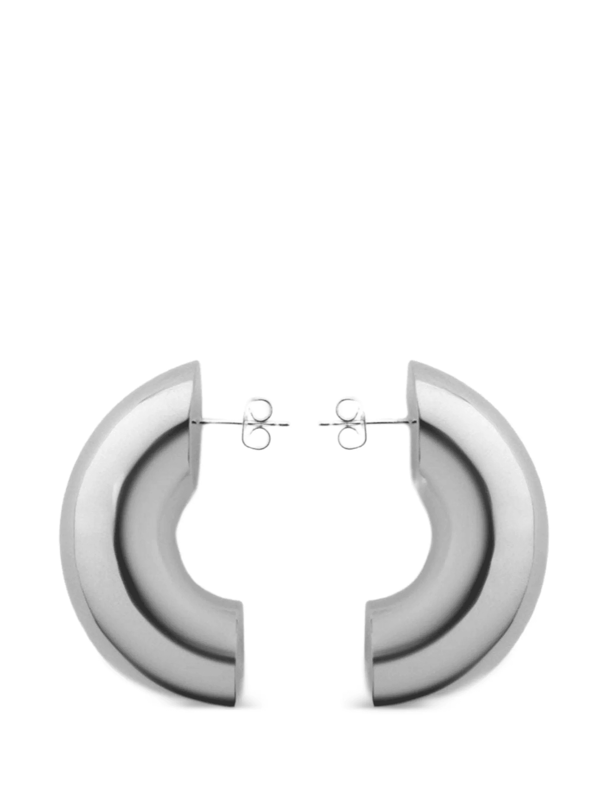 chunky hoop earrings - Image 1