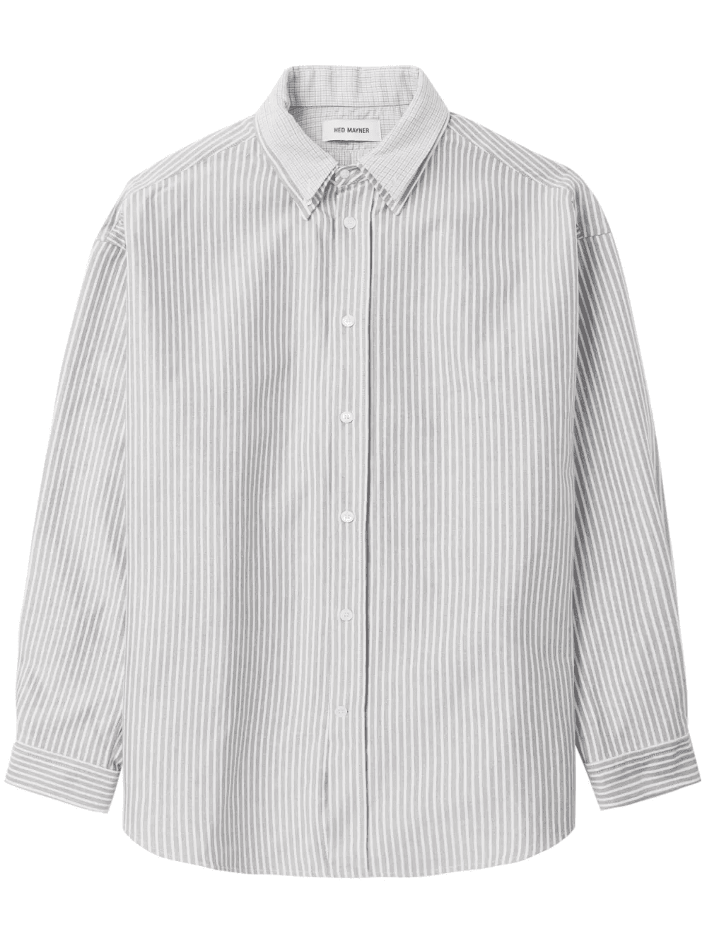 striped cotton shirt - Image 1
