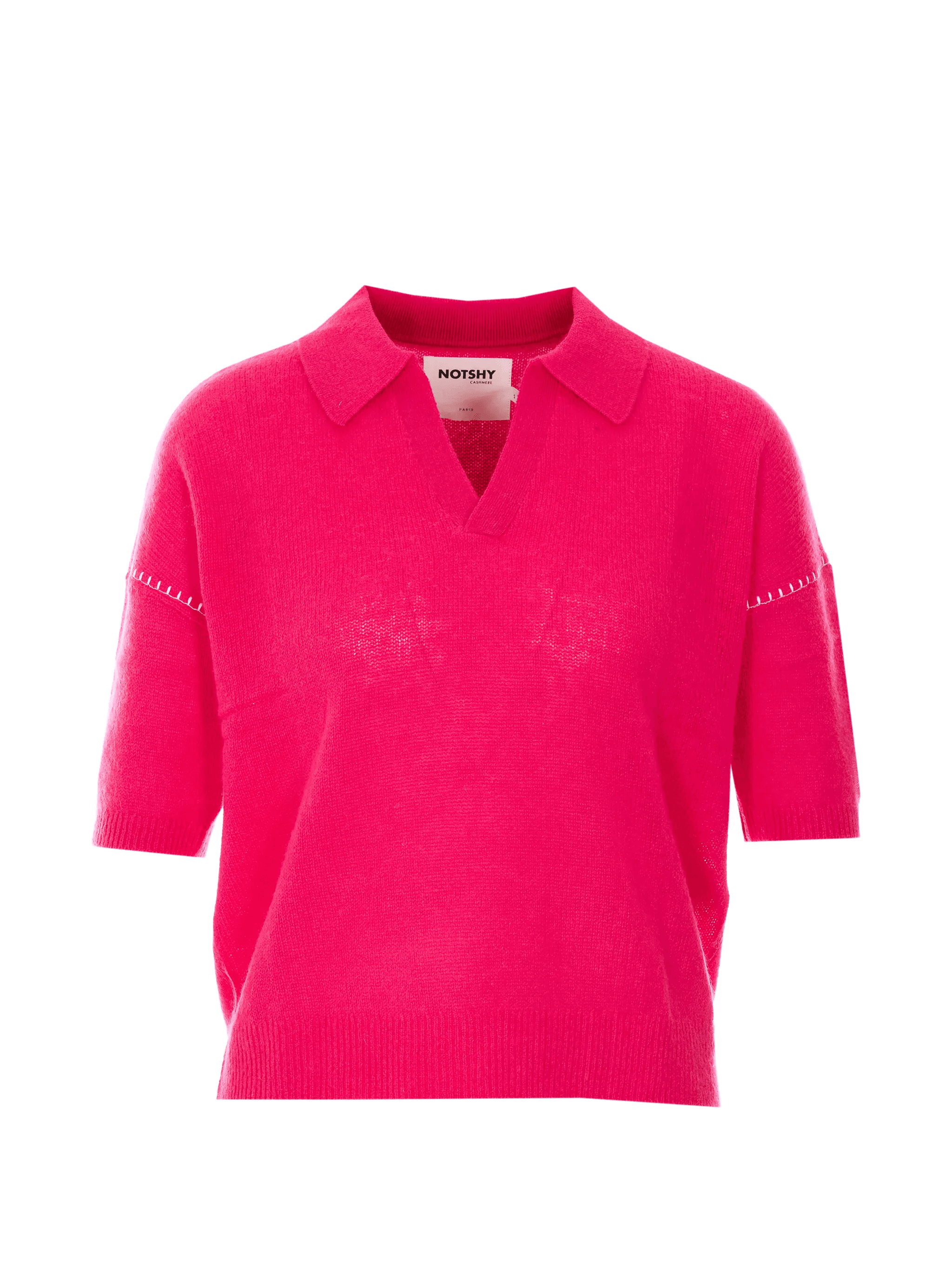 cashmere polo shirt - Image 1