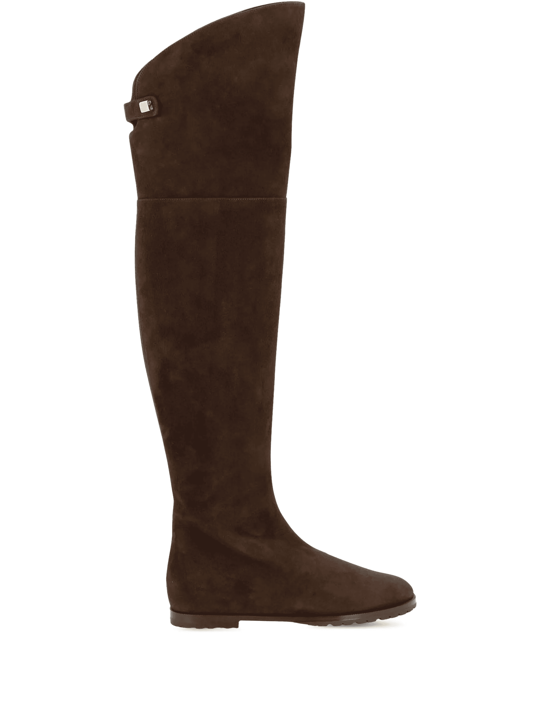 Stefania suede over-the-knee boots - Image 1