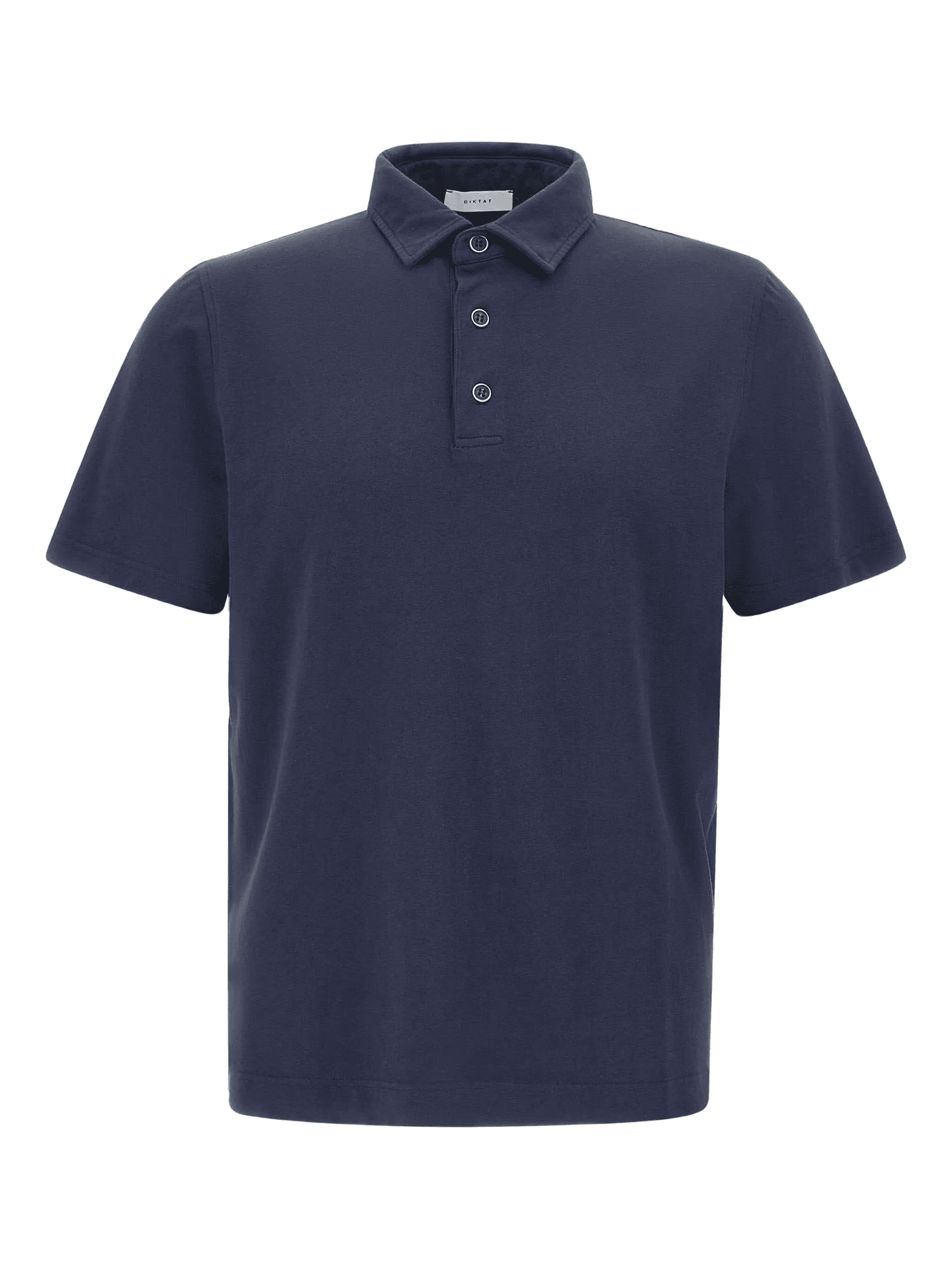 short-sleeve button polo shirt - Image 1
