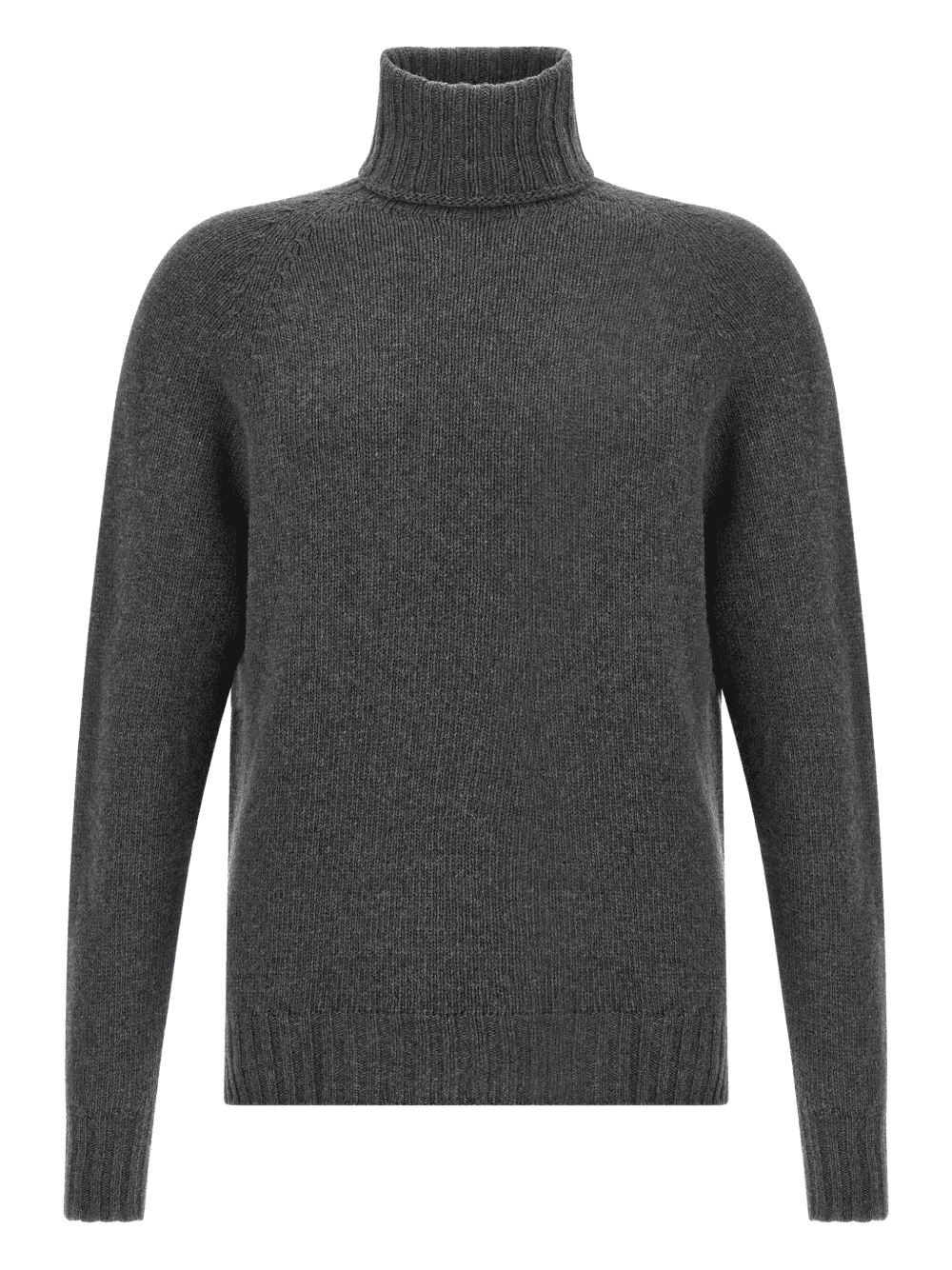 high-neck cuffed-sleeve sweater - Image 1
