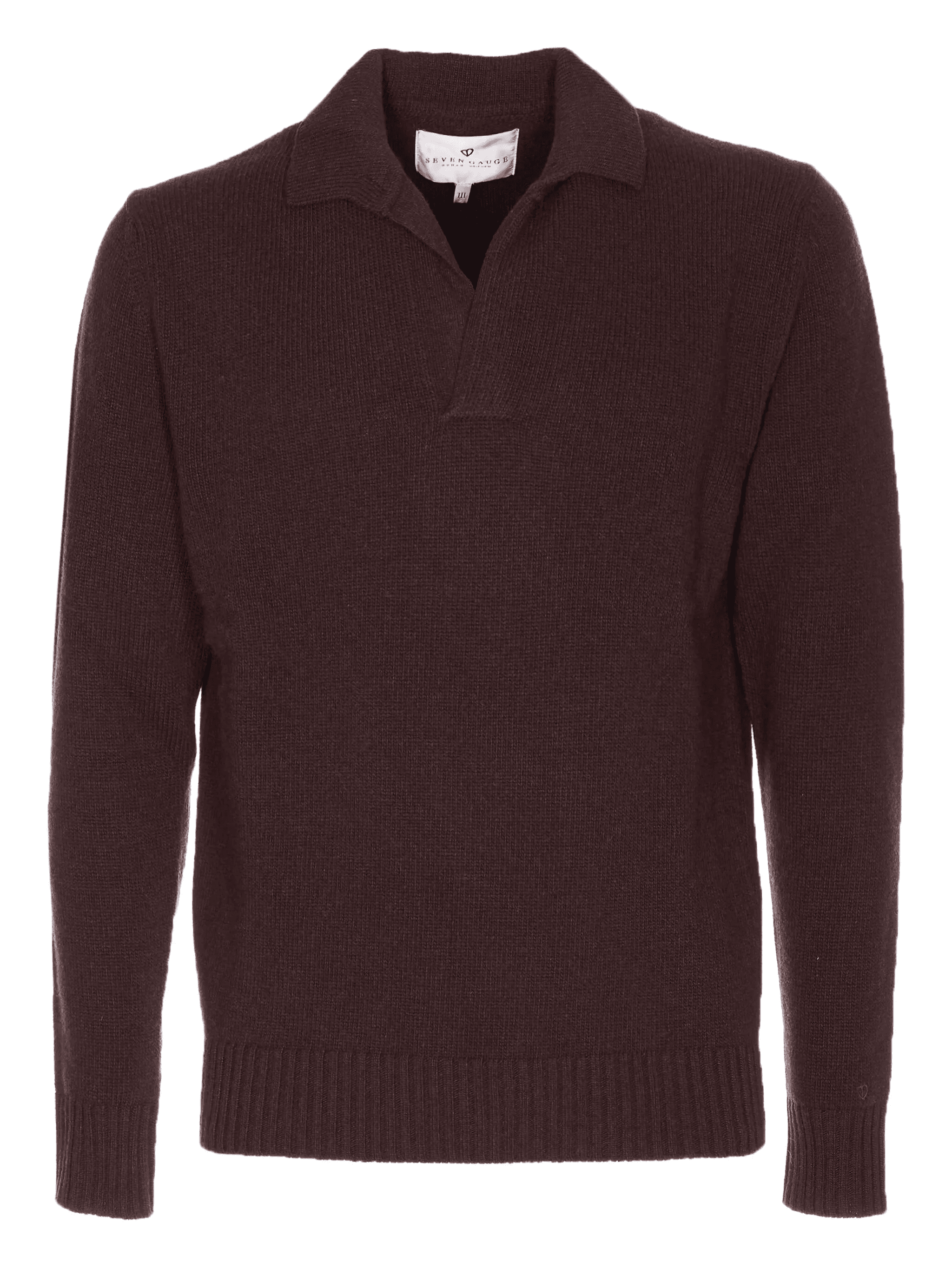 long-sleeves V-neck sweater - Image 1