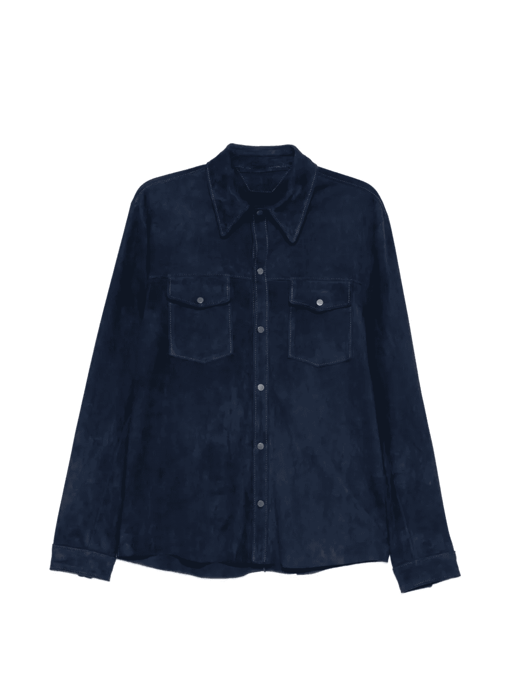 suede shirt jacket - Image 1