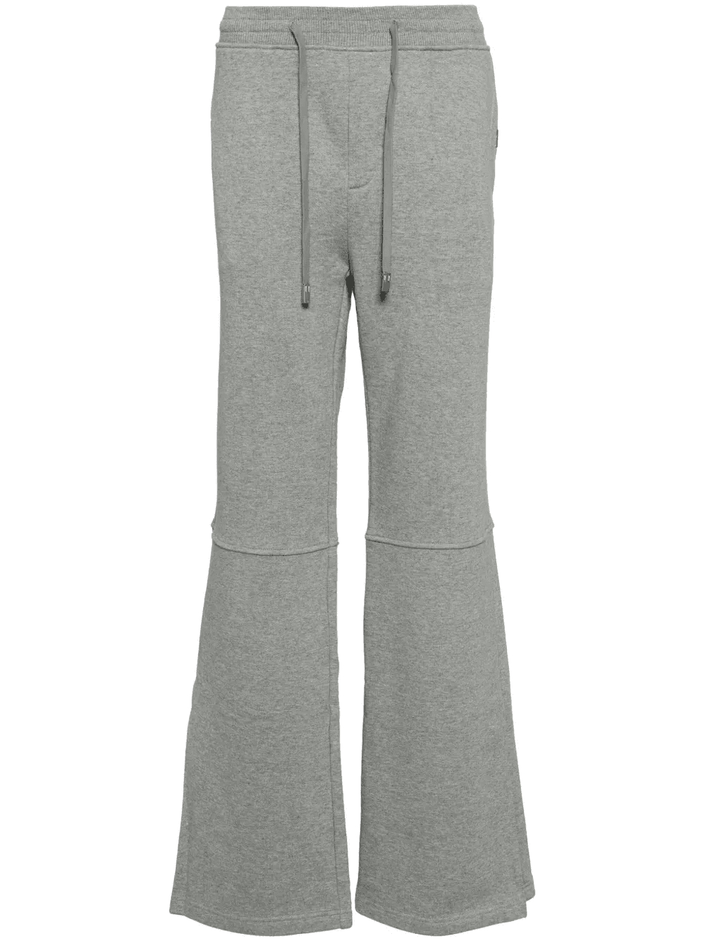 panelled-design cotton trousers - Image 1