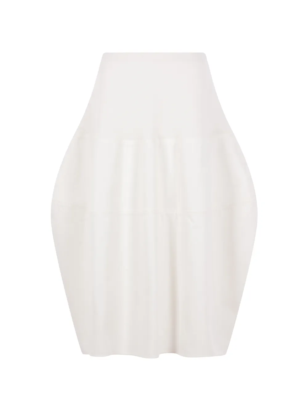 rounded midi skirt - Image 1