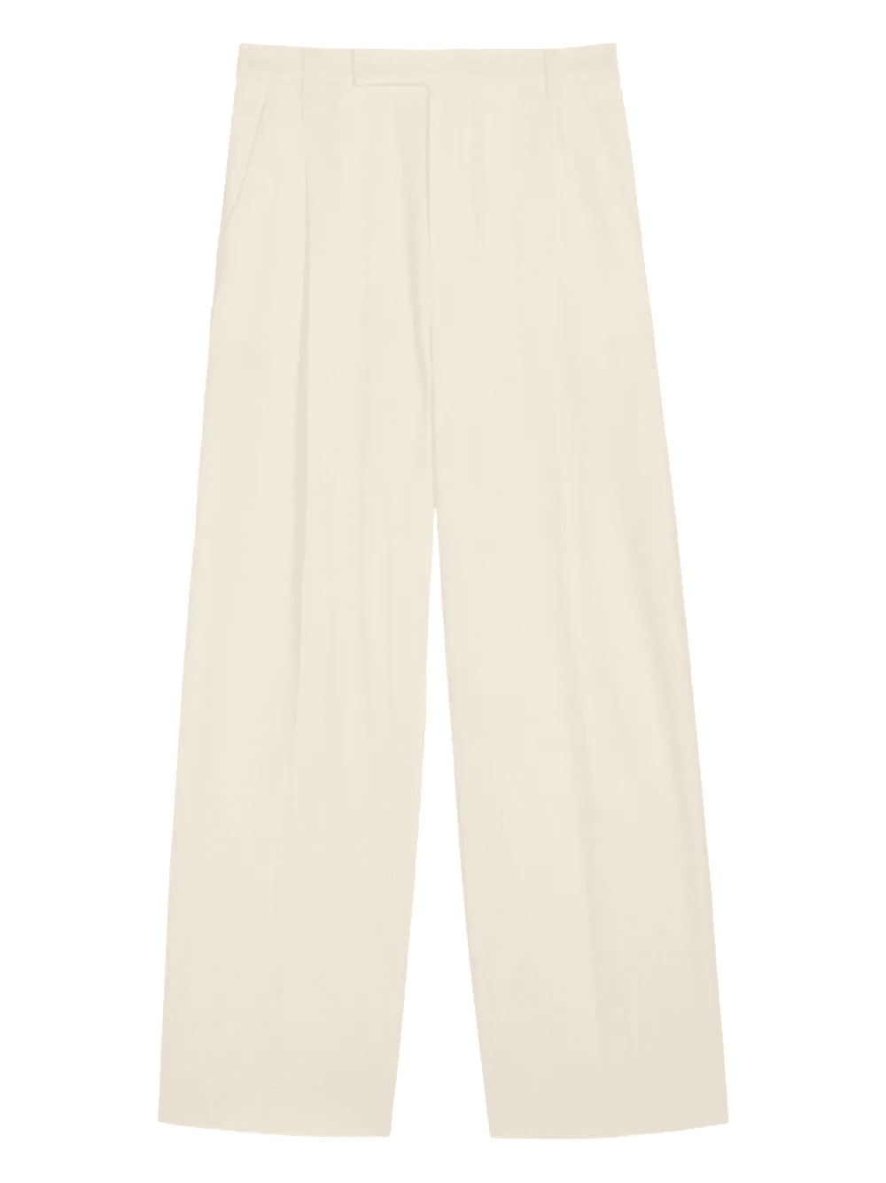 pleated-front trousers - Image 1