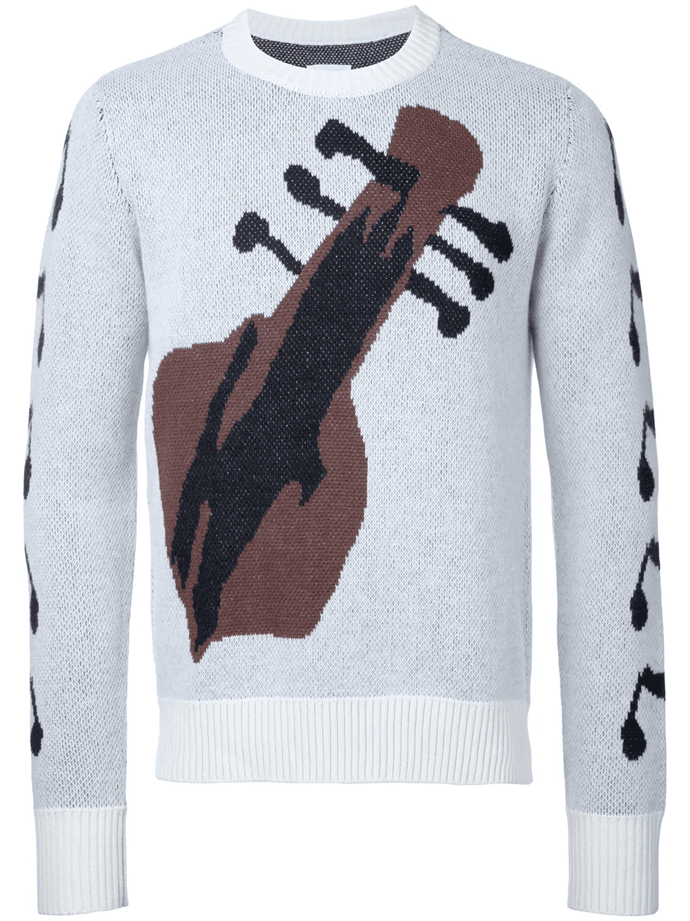 guitar intarsia jumper - Image 1