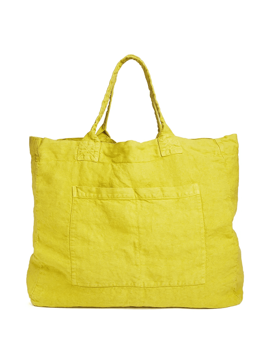 linen weekend bag - Image 1