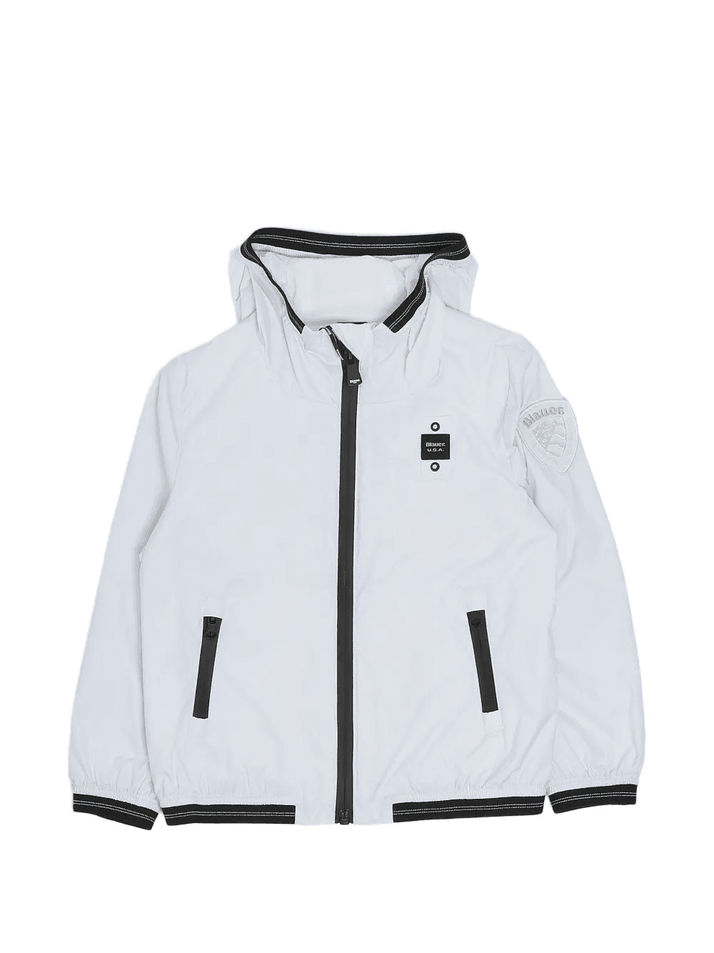 hooded zip-up jacket - Image 1
