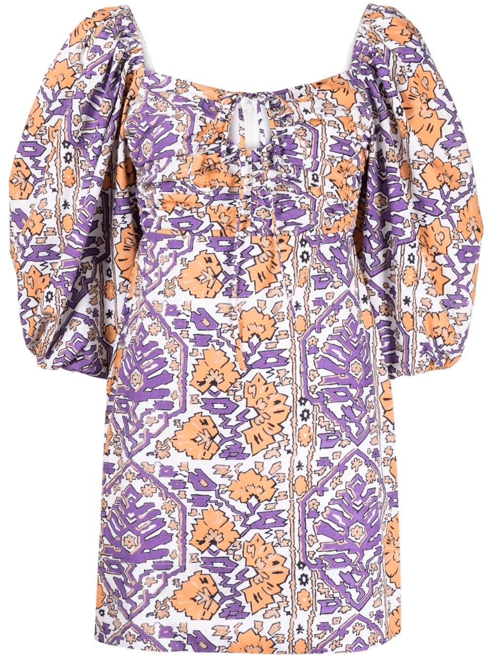Jeanne graphic-print dress - Image 1