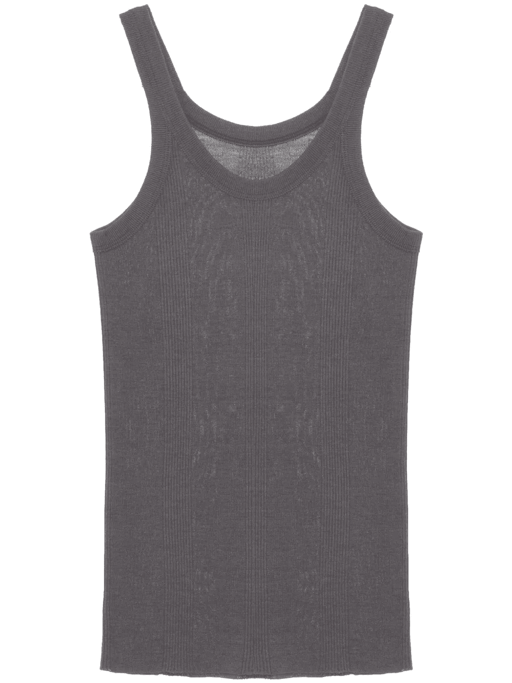 ribbed-knit tank top - Image 1