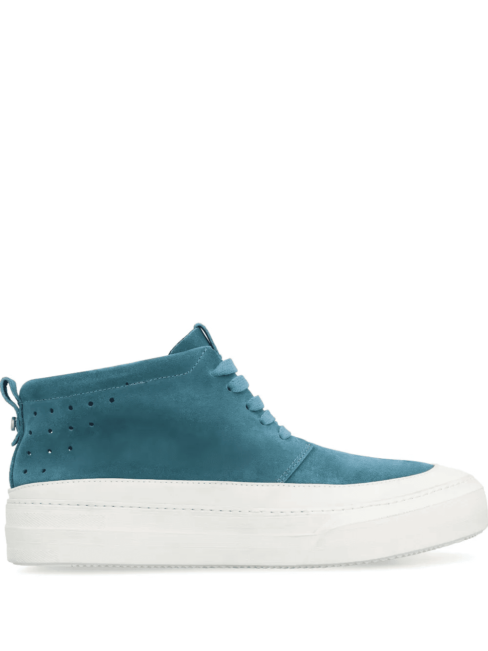 suede hi-top sneakers - Image 1