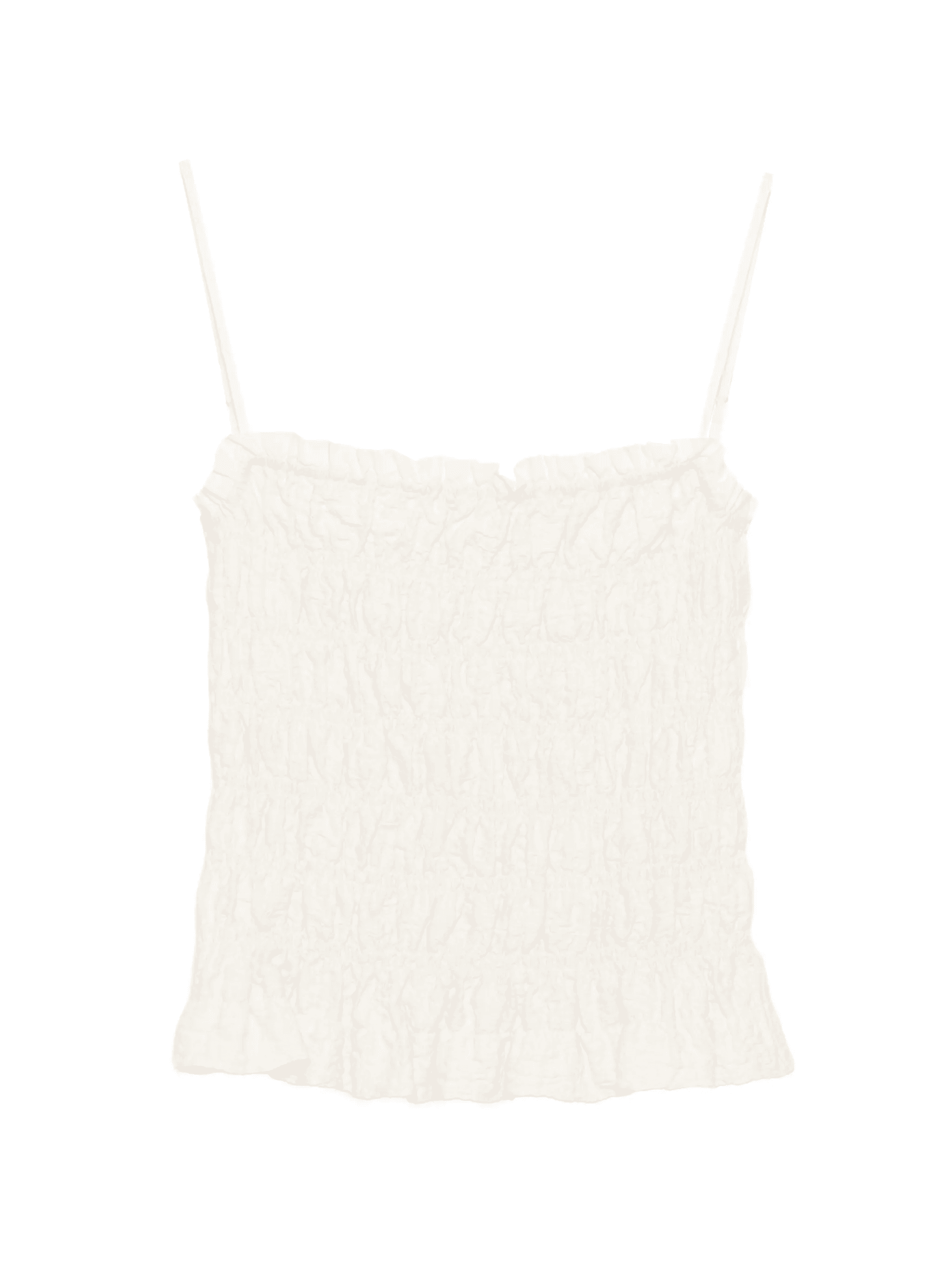 ruffled strap top - Image 1