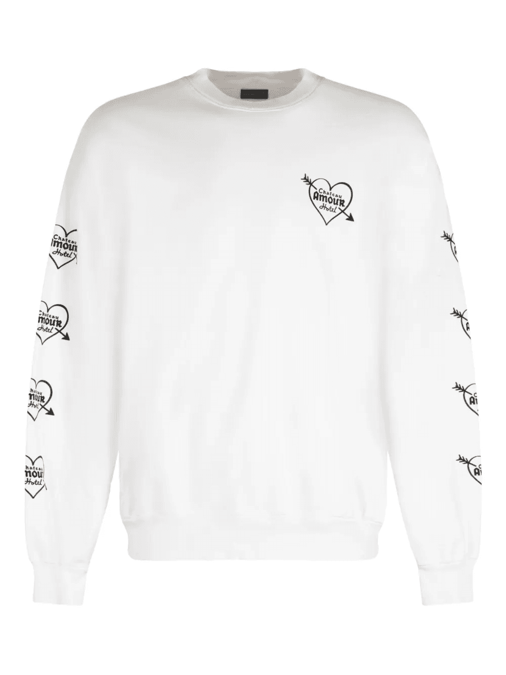 cotton print sweatshirt - Image 1