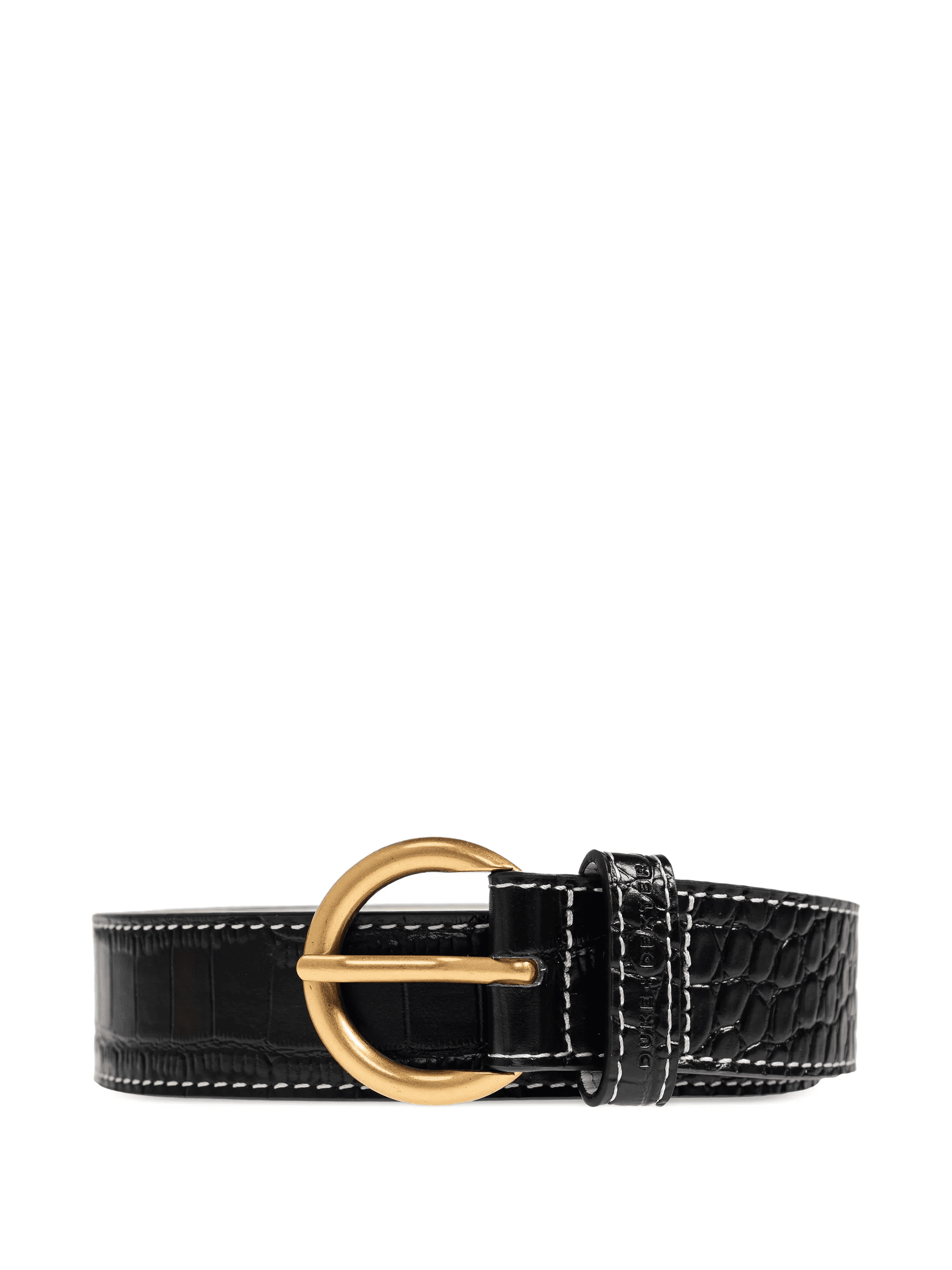 Ellis croc-effect belt - Image 1