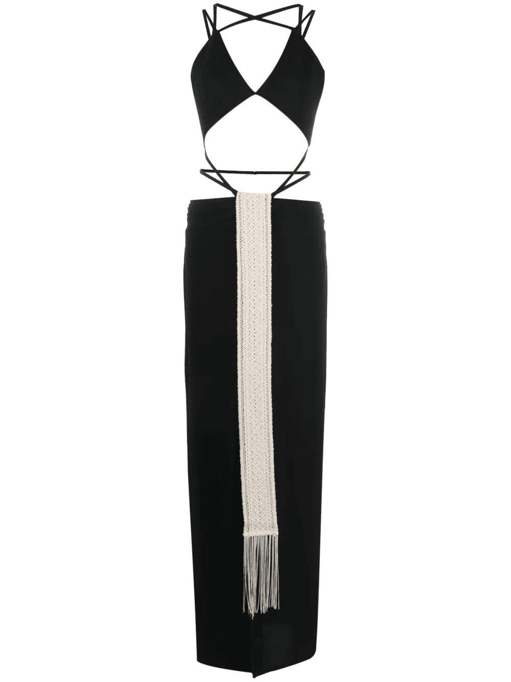 Stone cut-out maxi dress - Image 1