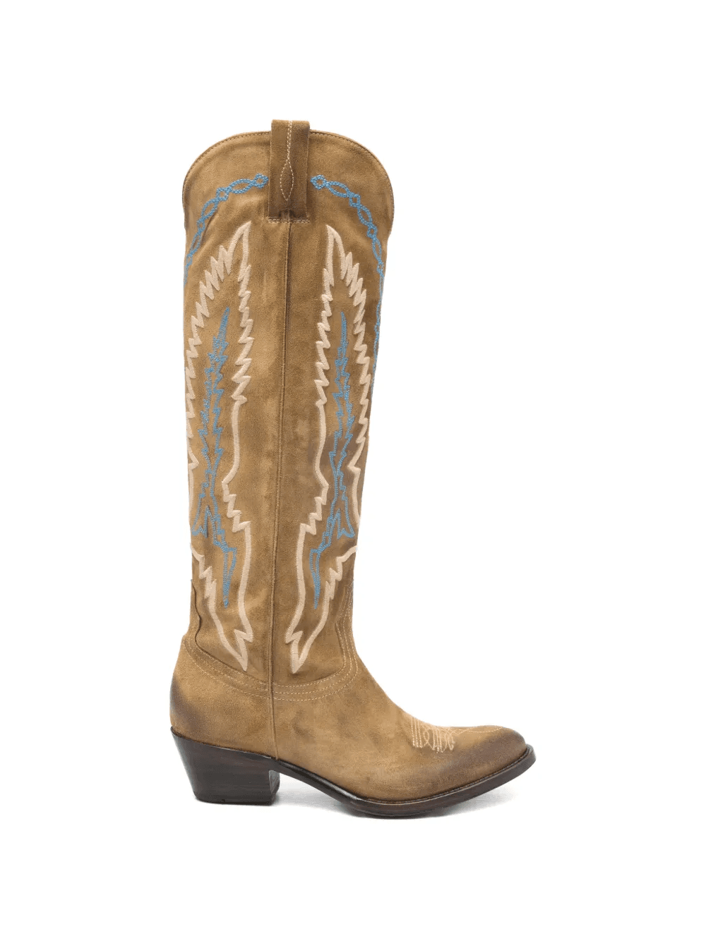 embroidered cowboy boots - Image 1