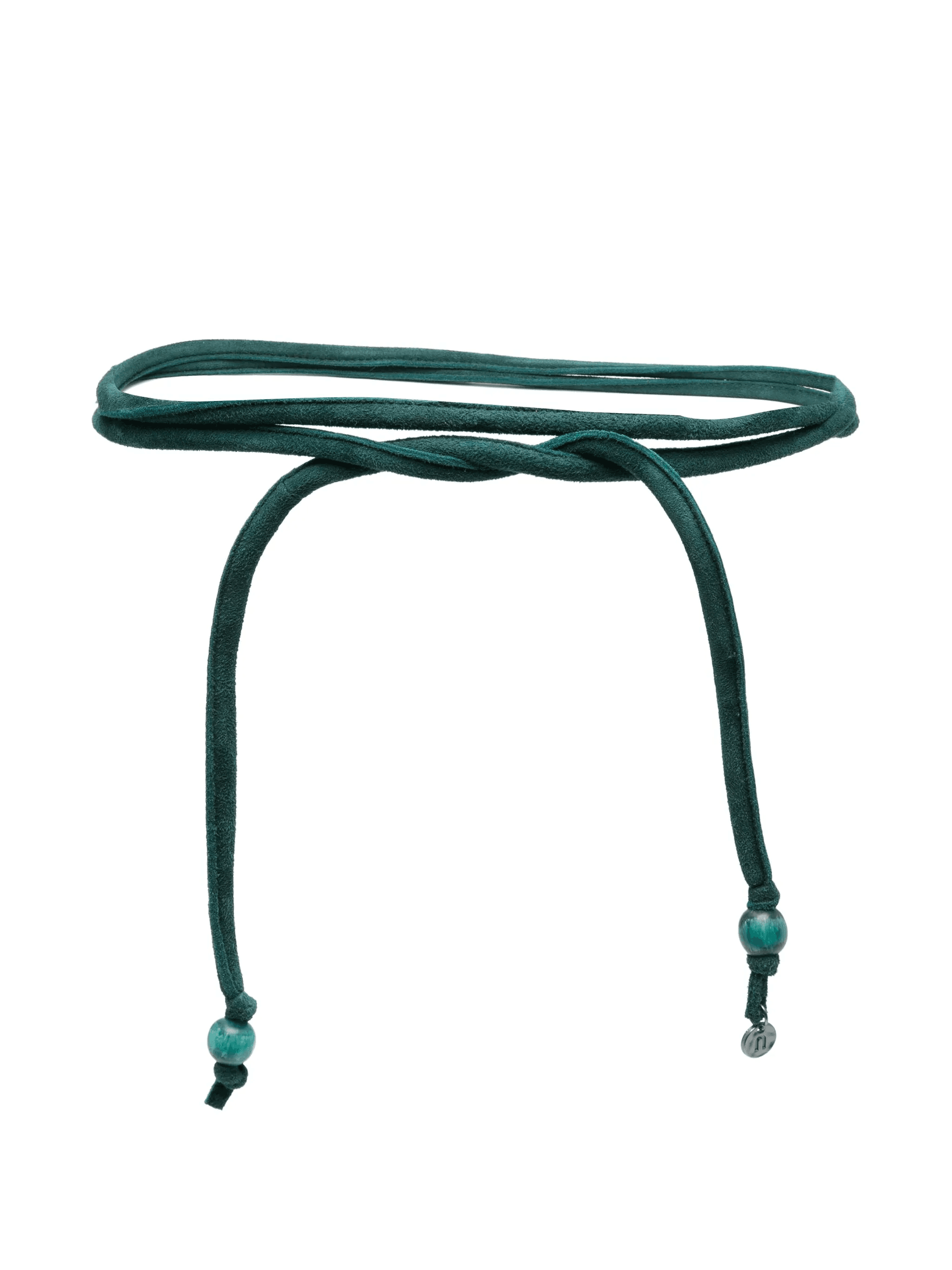 beaded suede belt - Image 1