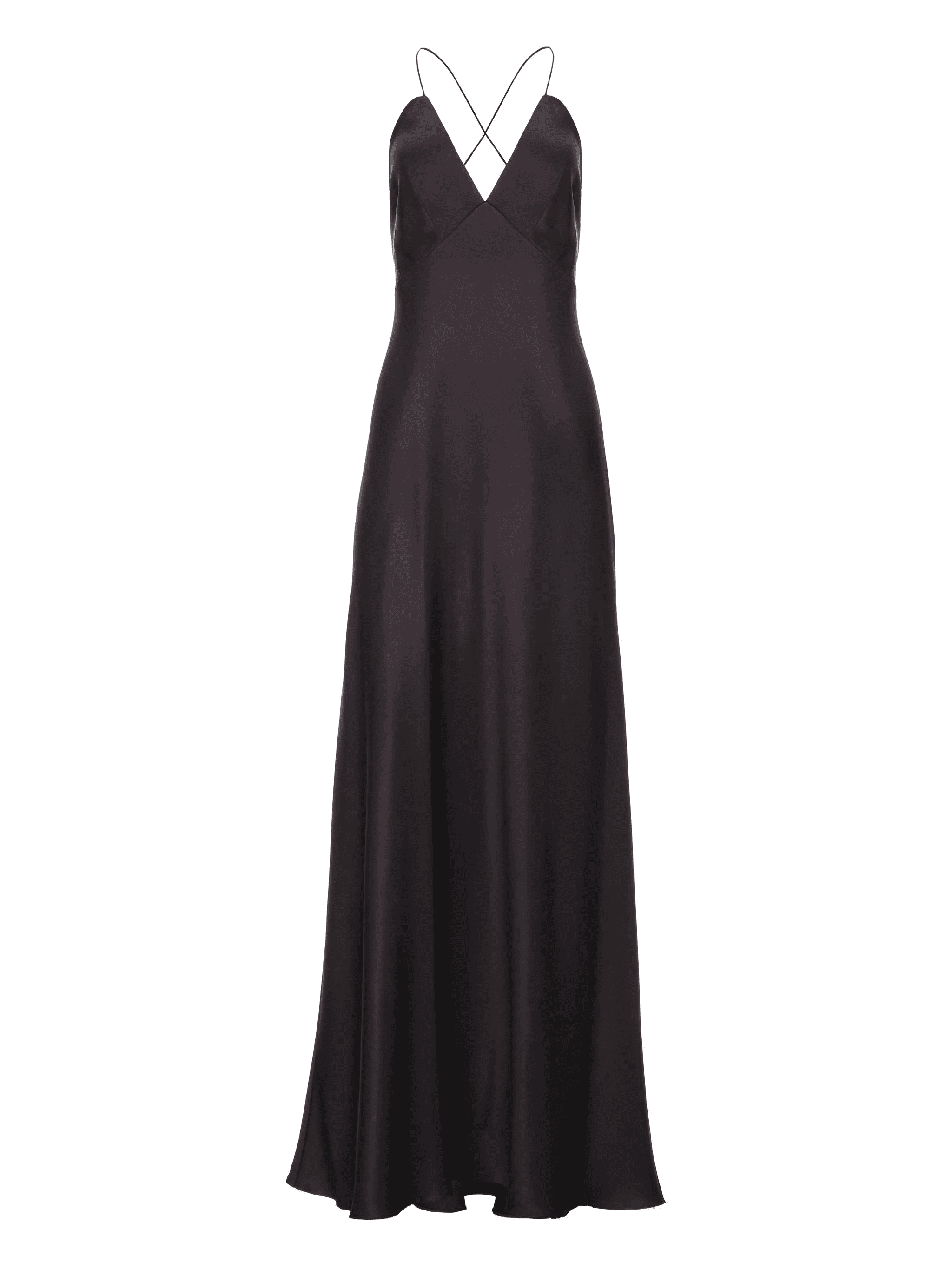 Muse spaghetti-strap bias-cut dress - Image 1