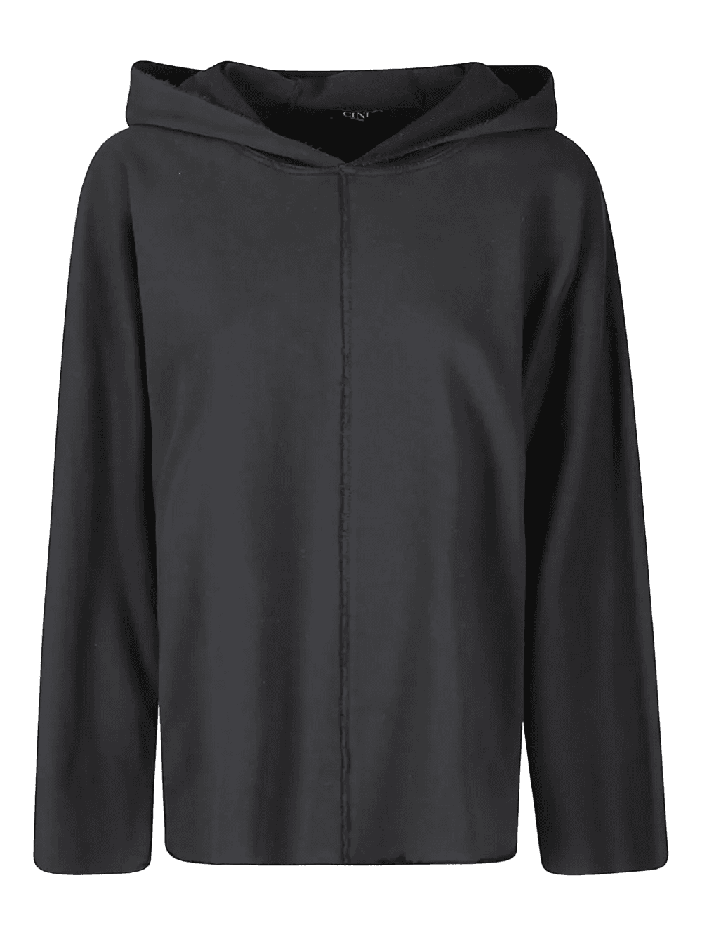 raw-edge hoodie - Image 1