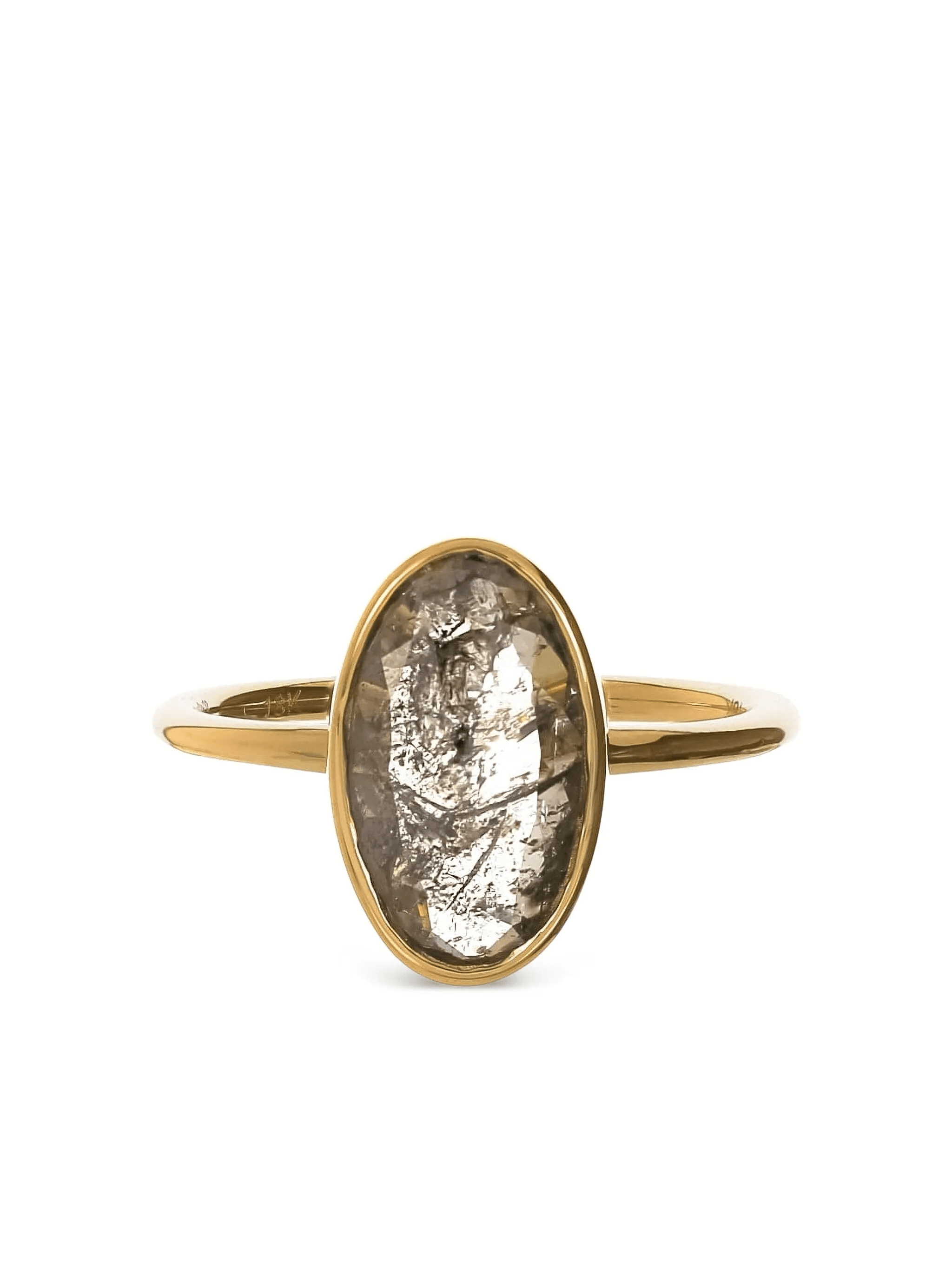 18K gold diamond Skinny ring - Image 1