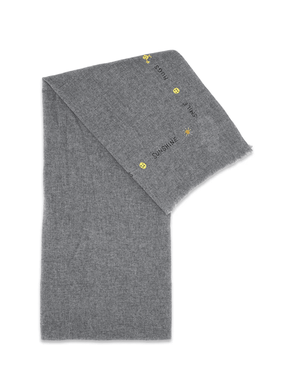 embroidered scarf - Image 1