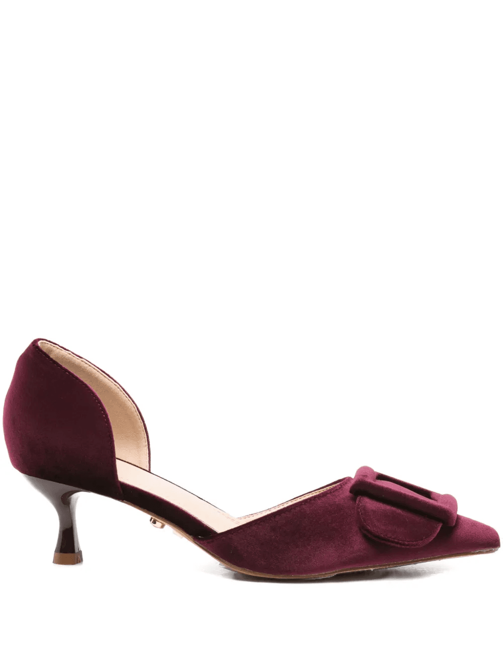 buckled pointed-toe pumps - Image 1