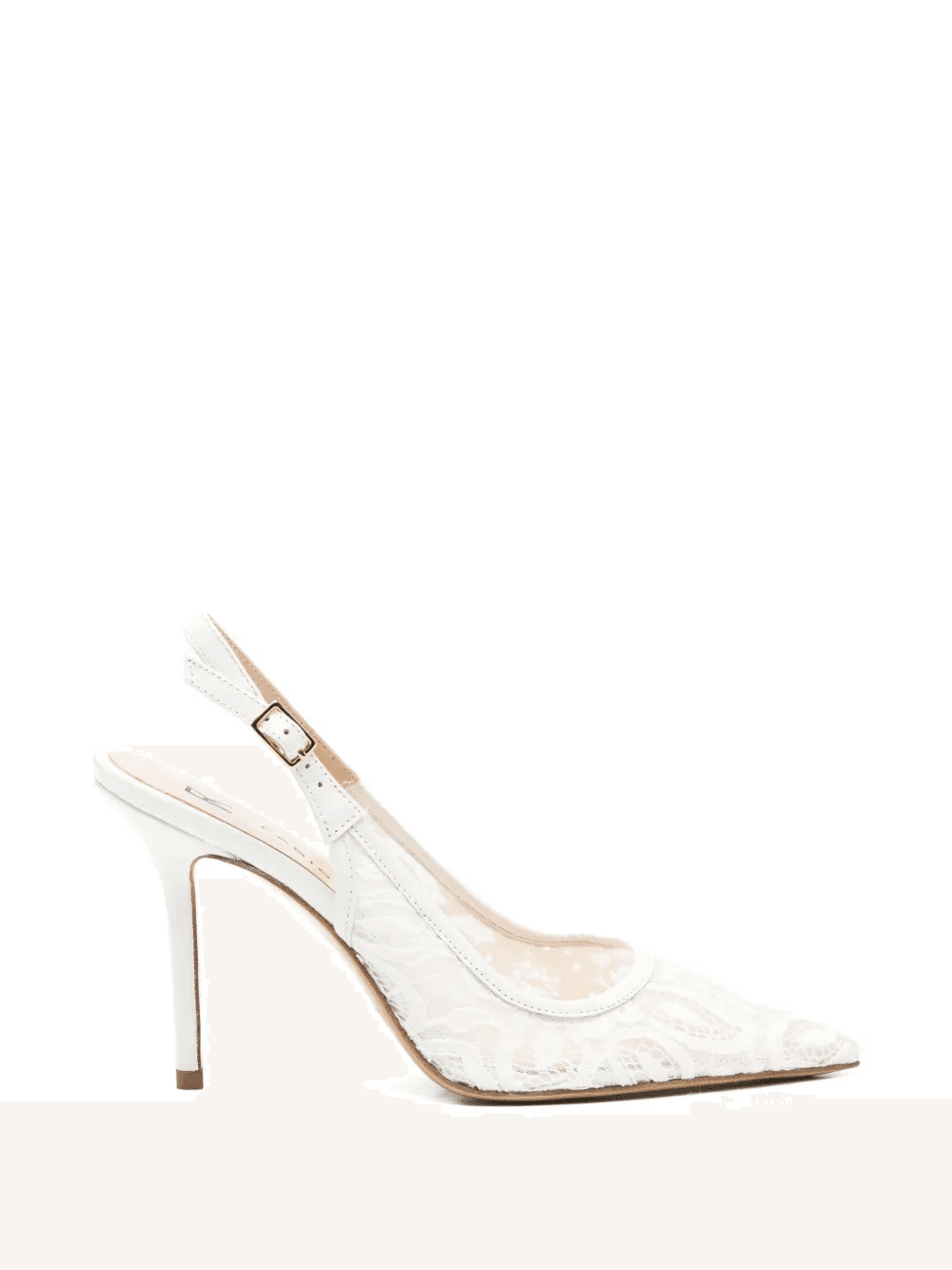 lace slingback pumps - Image 1