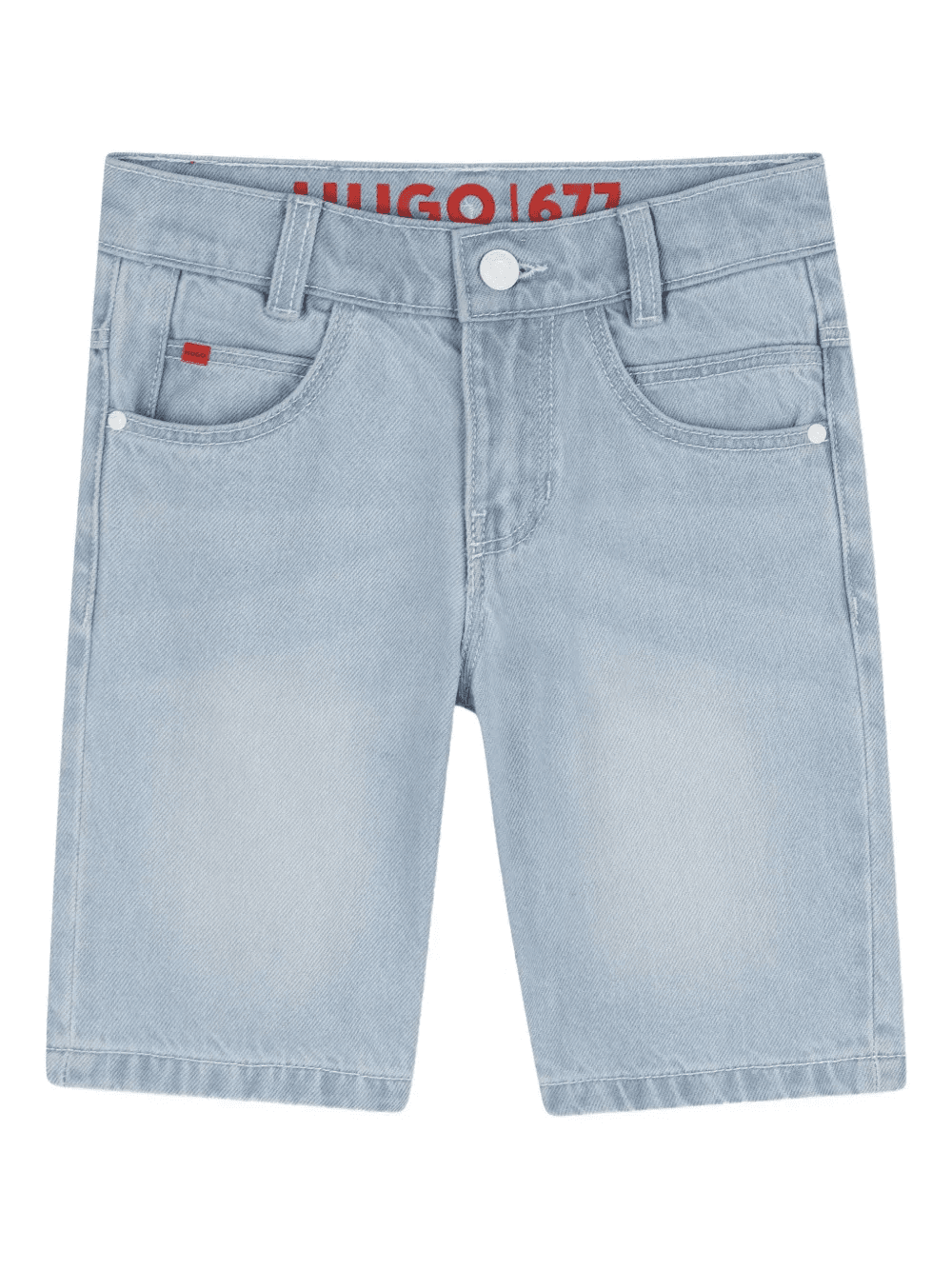 five-pocket denim shorts - Image 1