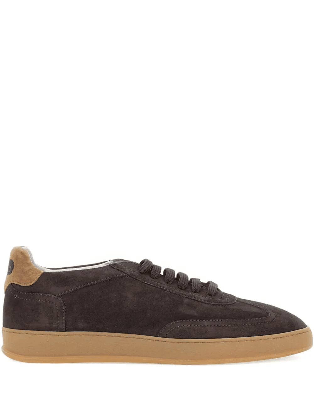 suede low-top sneakers - Image 1