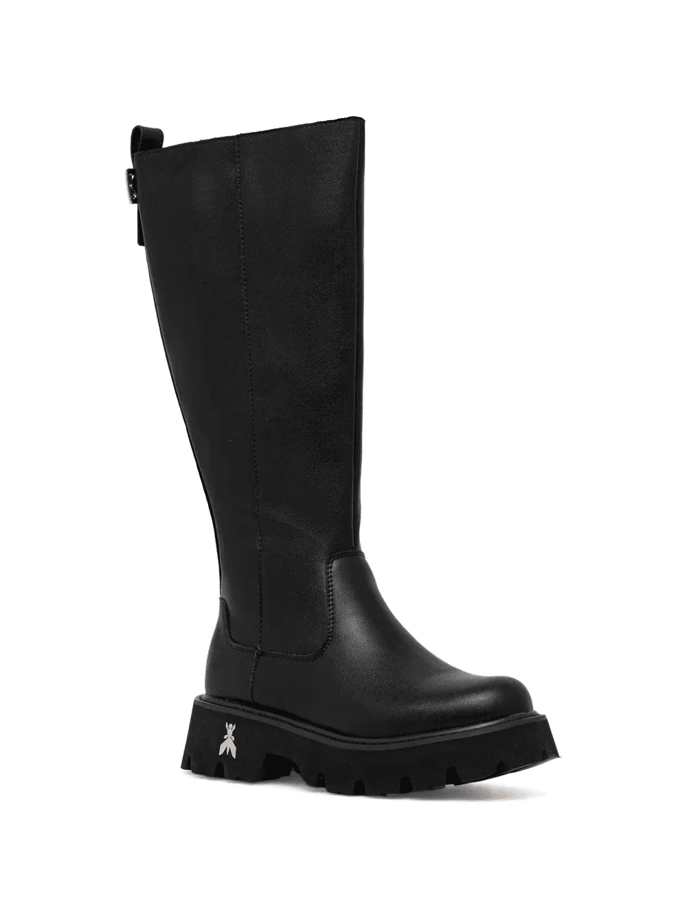 Fly-detail round-toe boots - Image 1