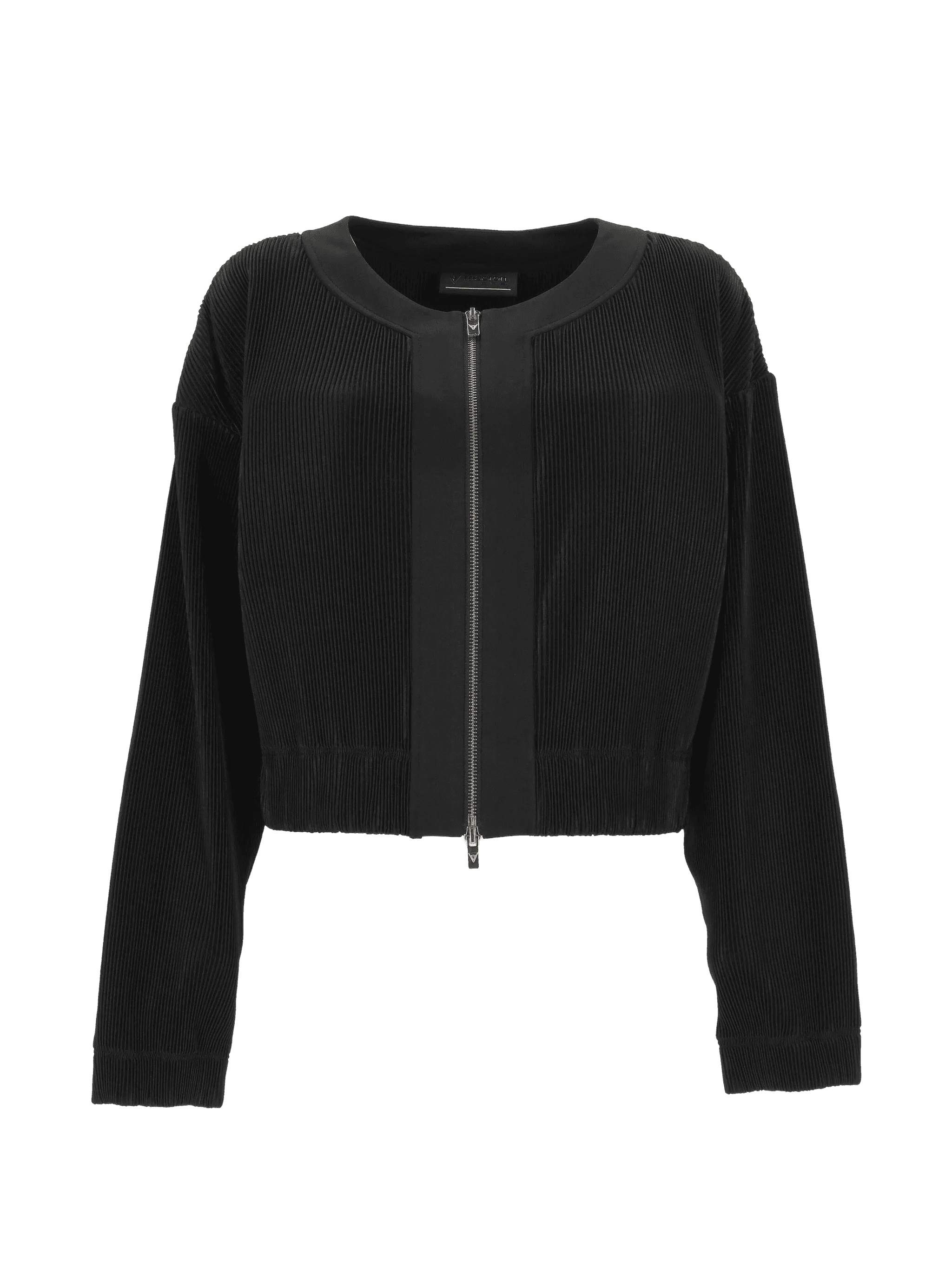 Carla plissé zip jacket - Image 1