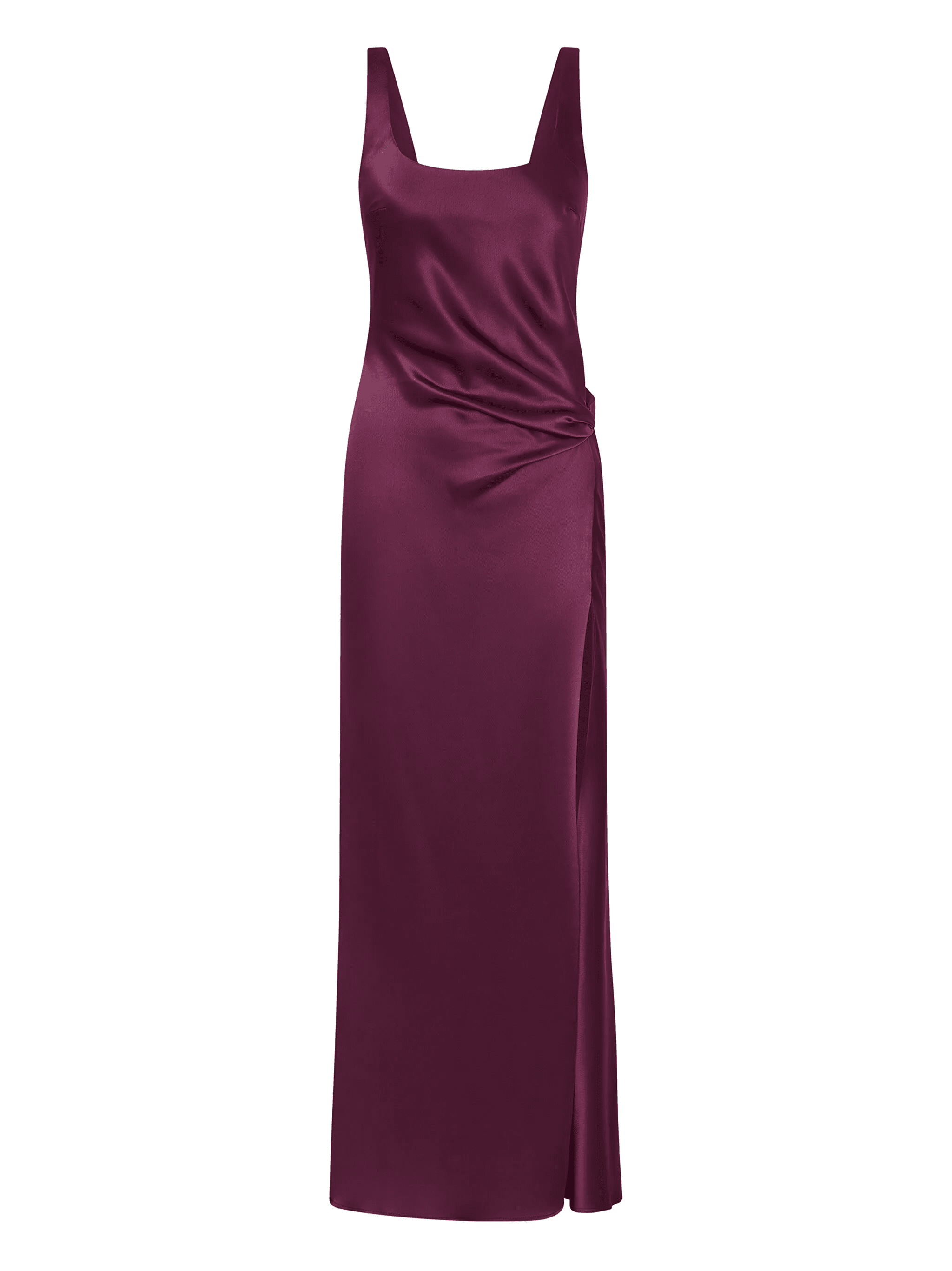Etta side-split draped dress - Image 1