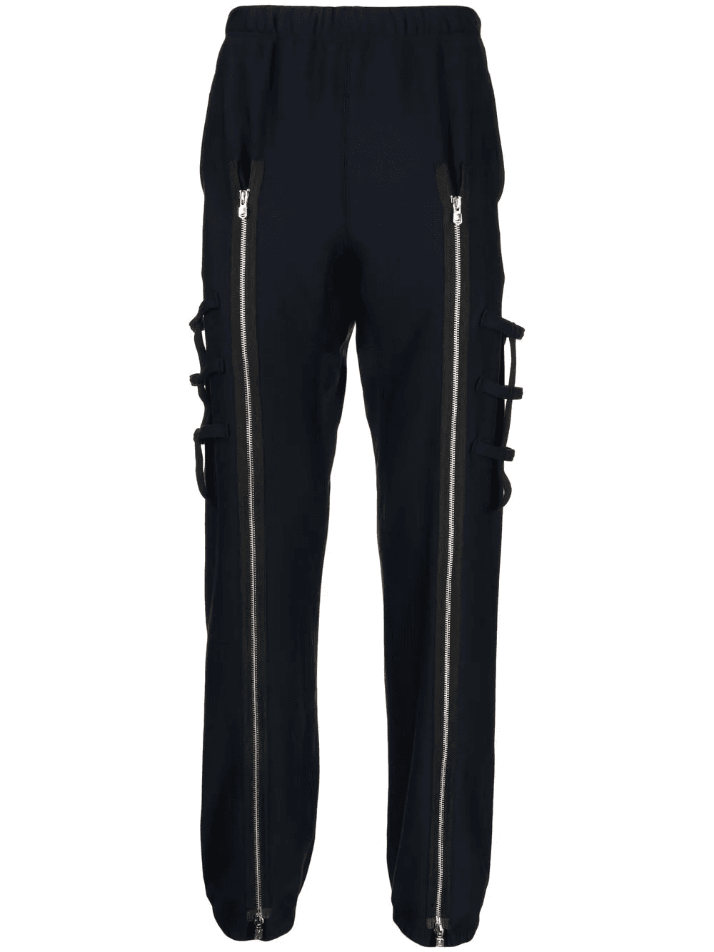 front zip-detail trousers - Image 1