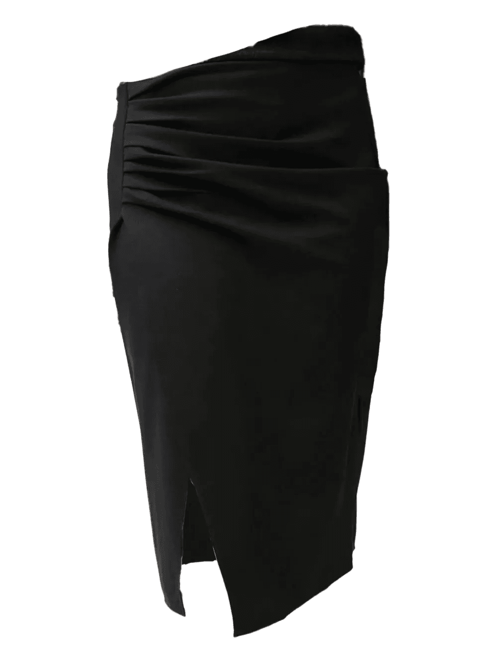 Hadar draped side-split skirt - Image 1