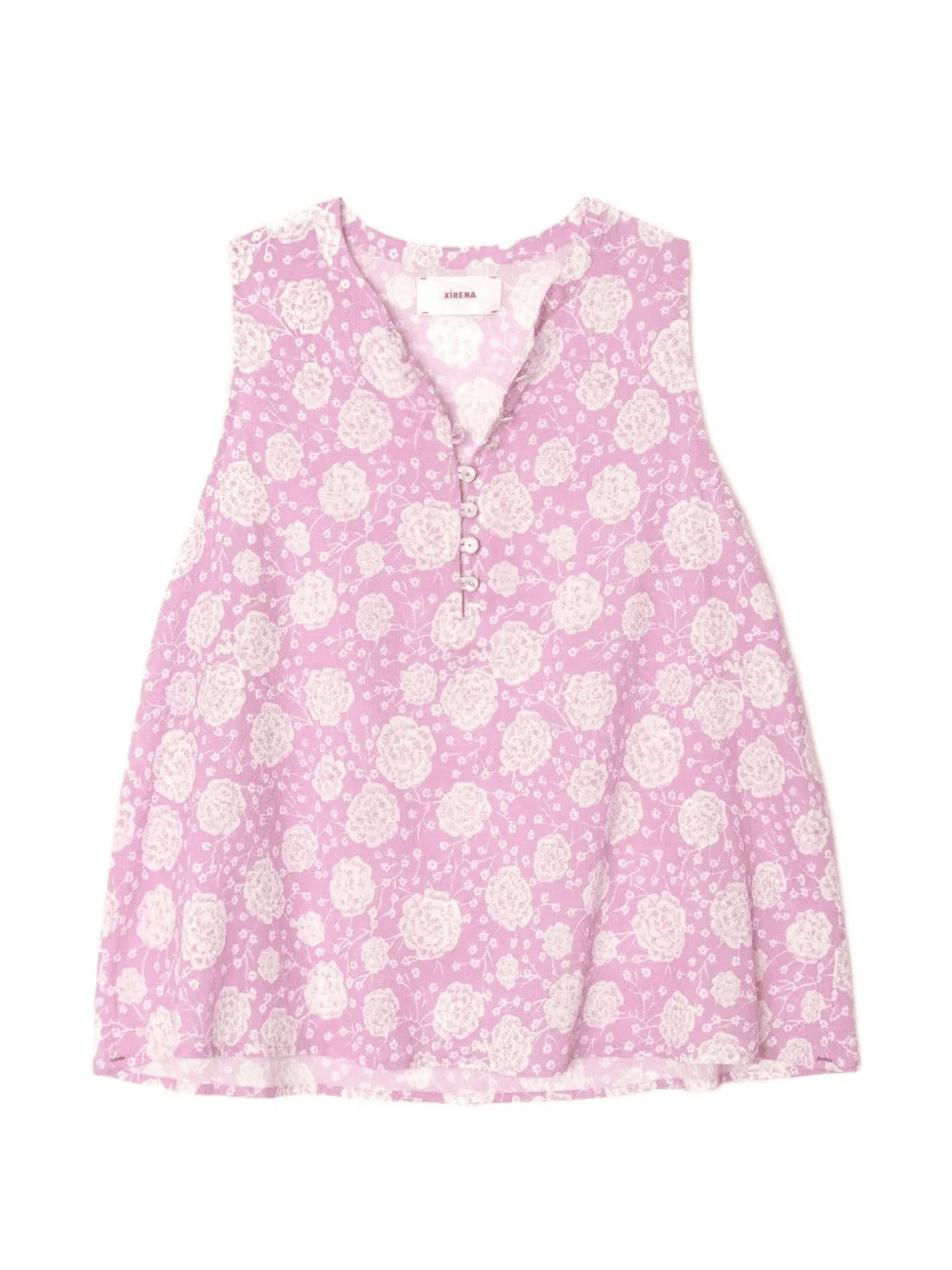 floral V-neck top - Image 1