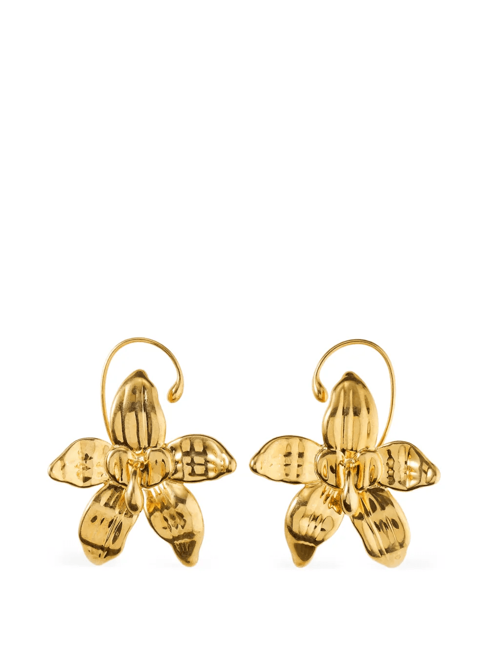 flower-motif earrings - Image 1