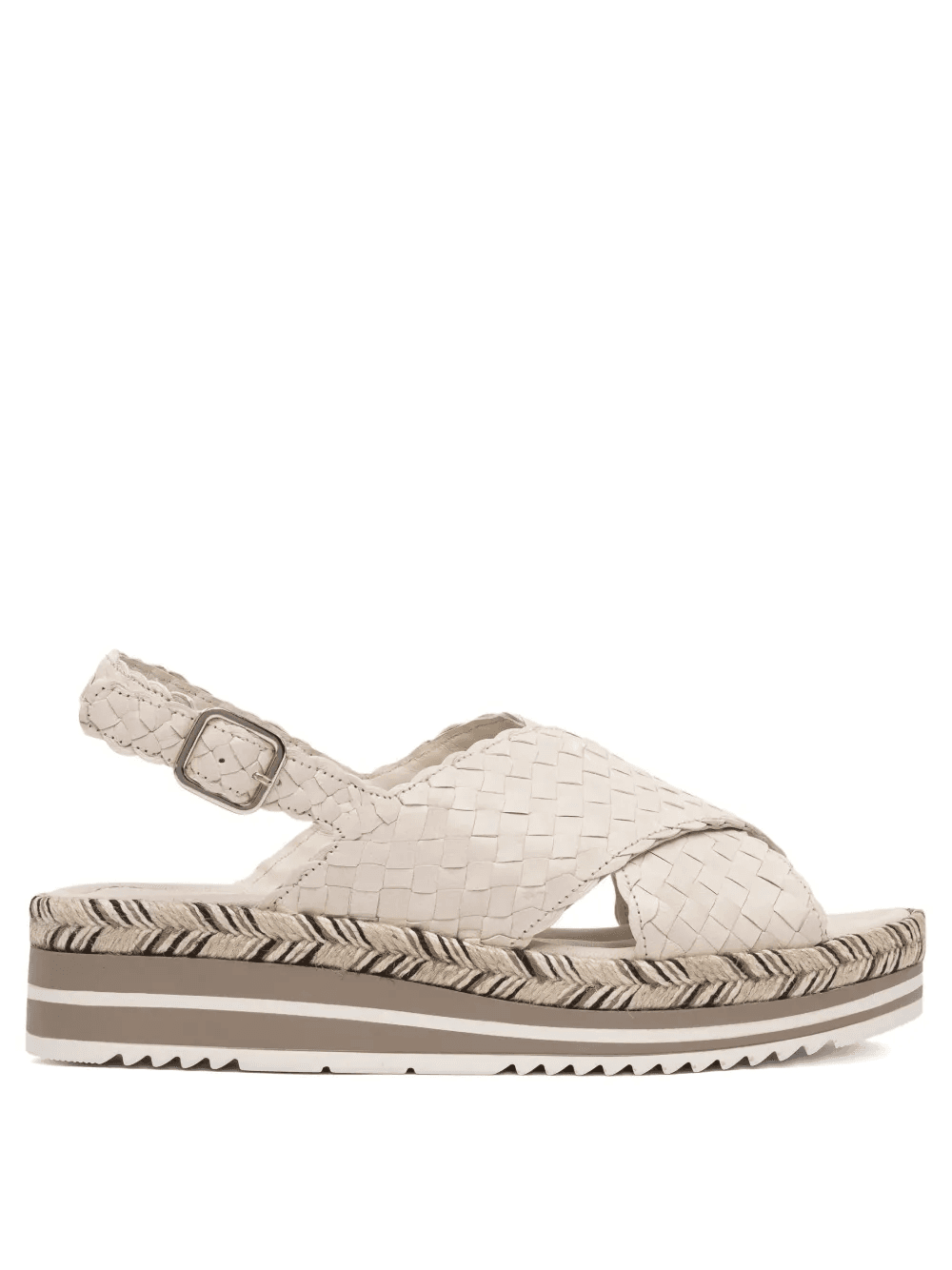 woven slingback sandals - Image 1