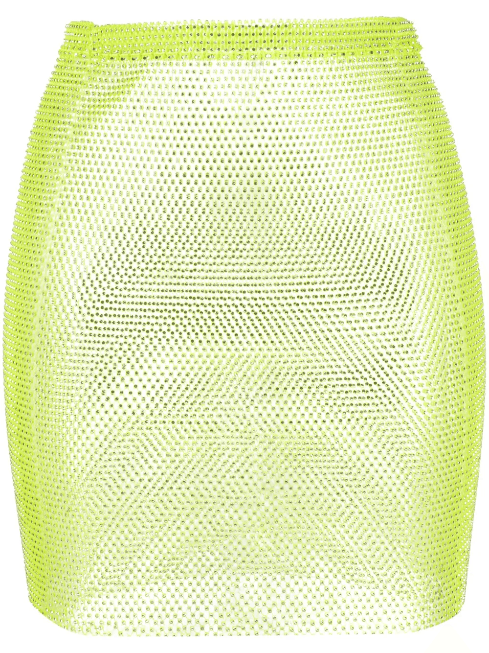 rhinestone-embellished miniskirt - Image 1