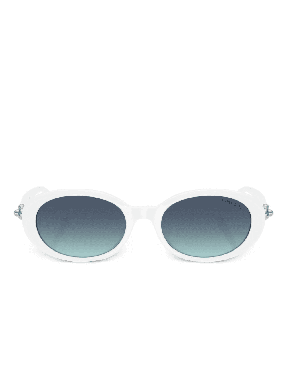 oval-frame sunglasses - Image 1