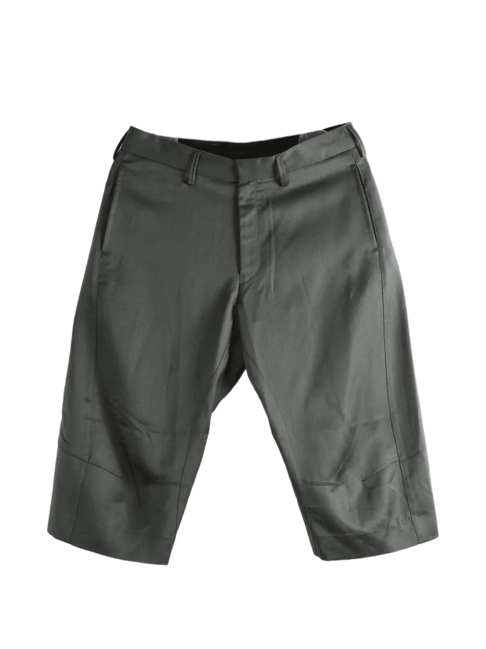 panelled wool shorts - Image 1