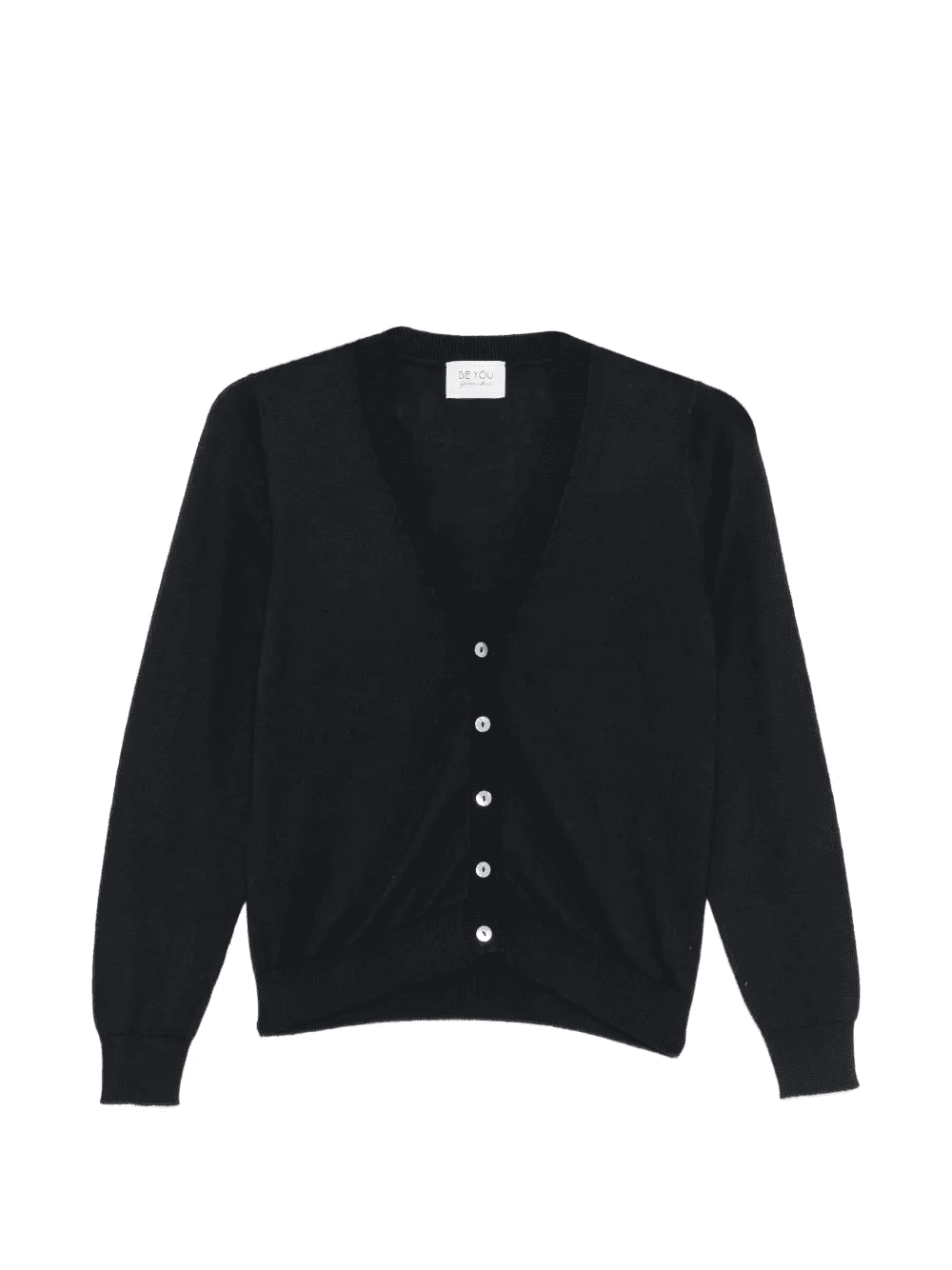V-neck buttoned cardigan - Image 1
