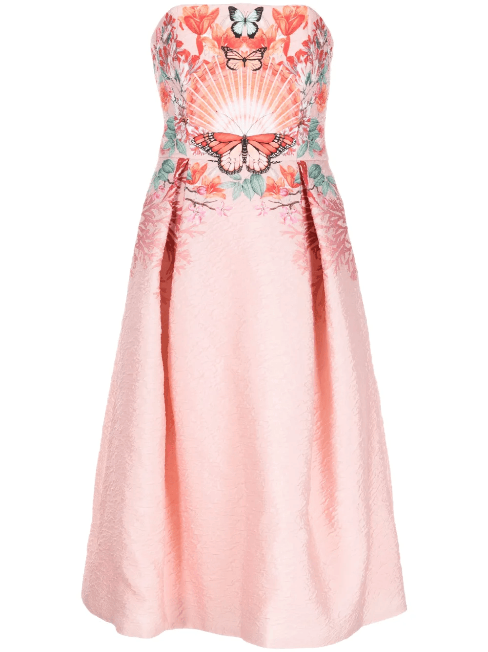 Meadow embroidered midi dress - Image 1