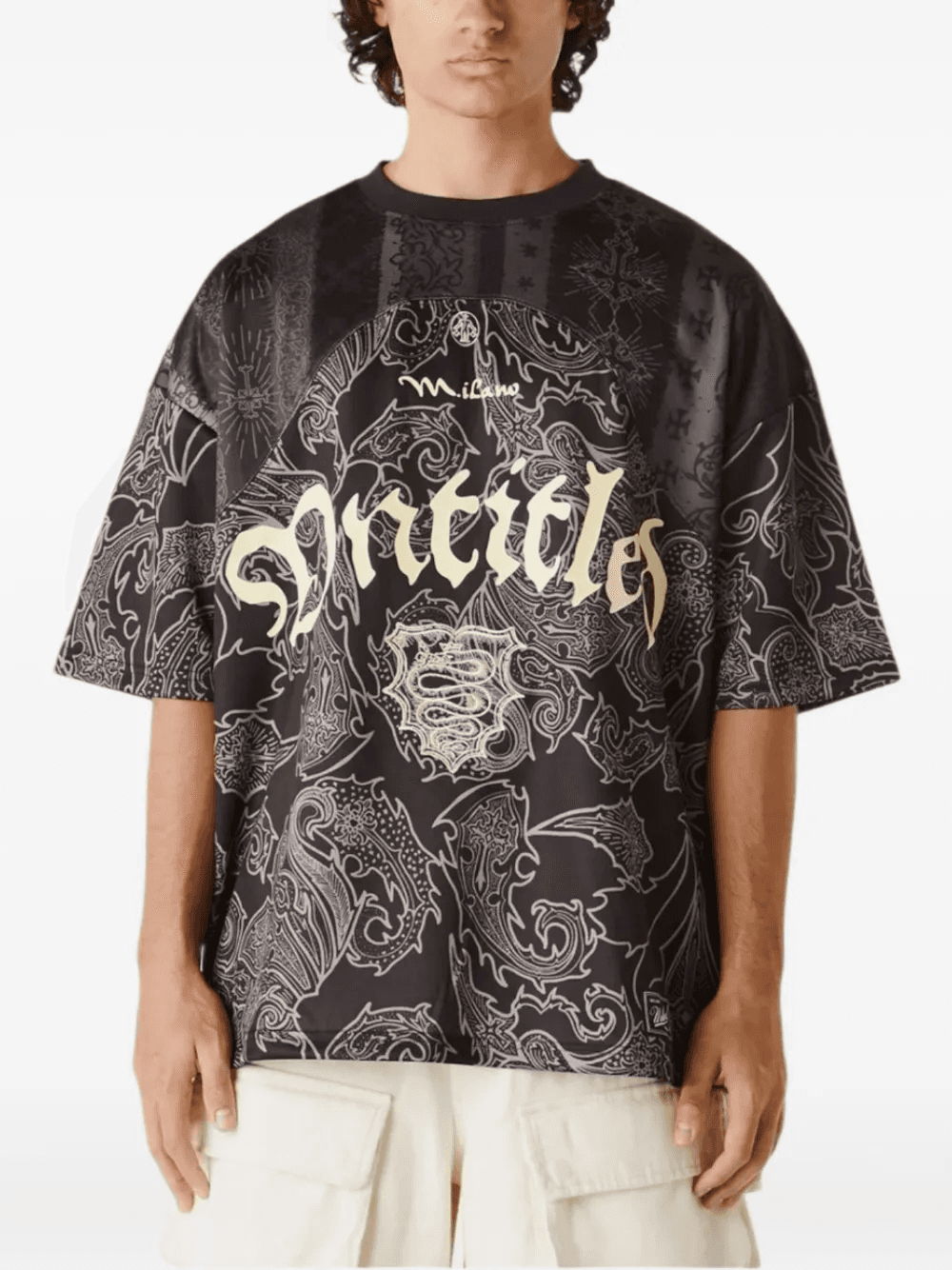 Sport graphic-print jersey T-shirt - Image 1